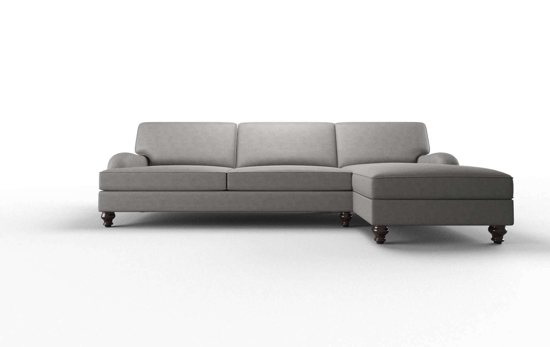 Hamilton Noble smoke Panel Espresso Legs  1