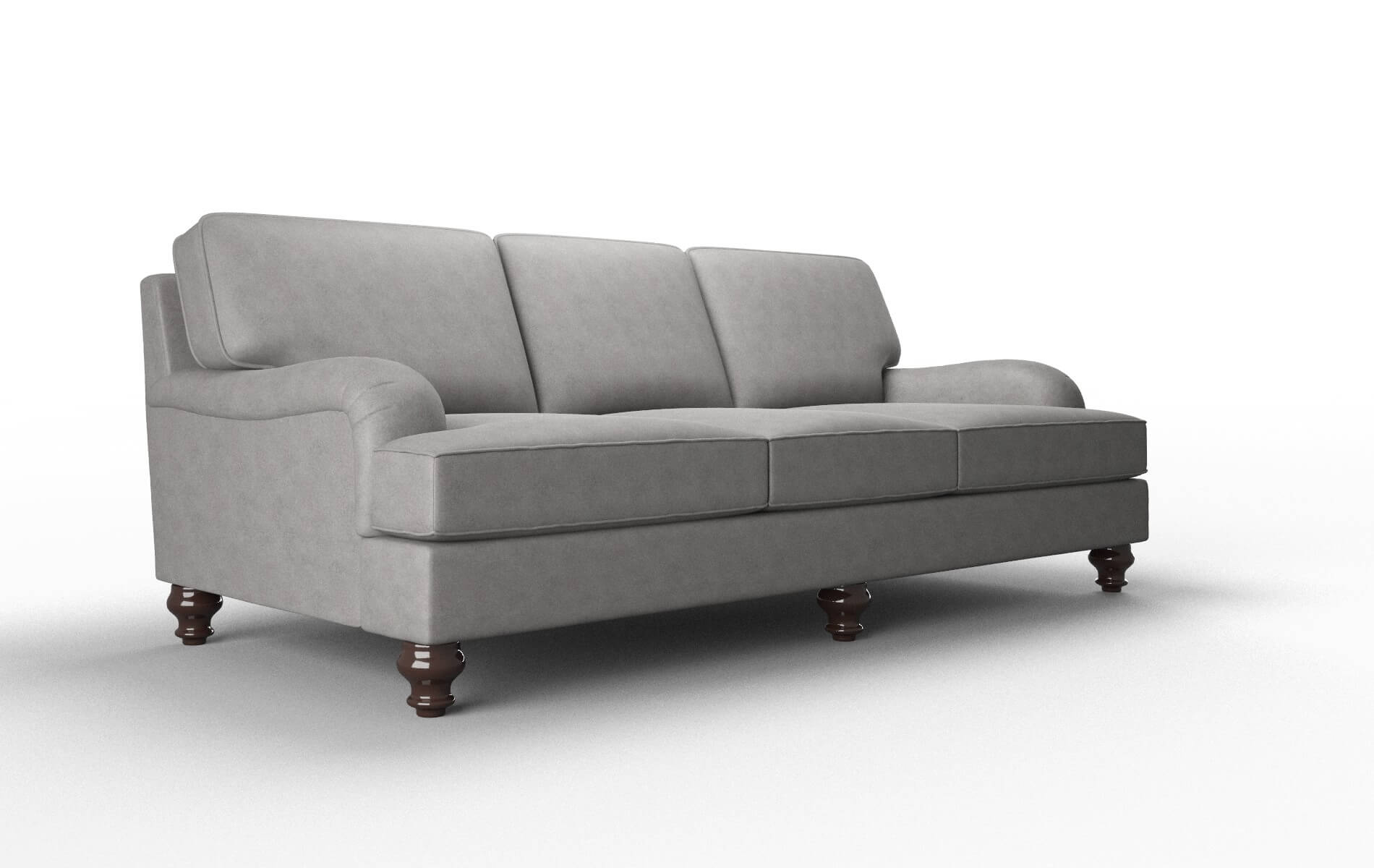 Hamilton Noble Smoke Sofa espresso legs 2