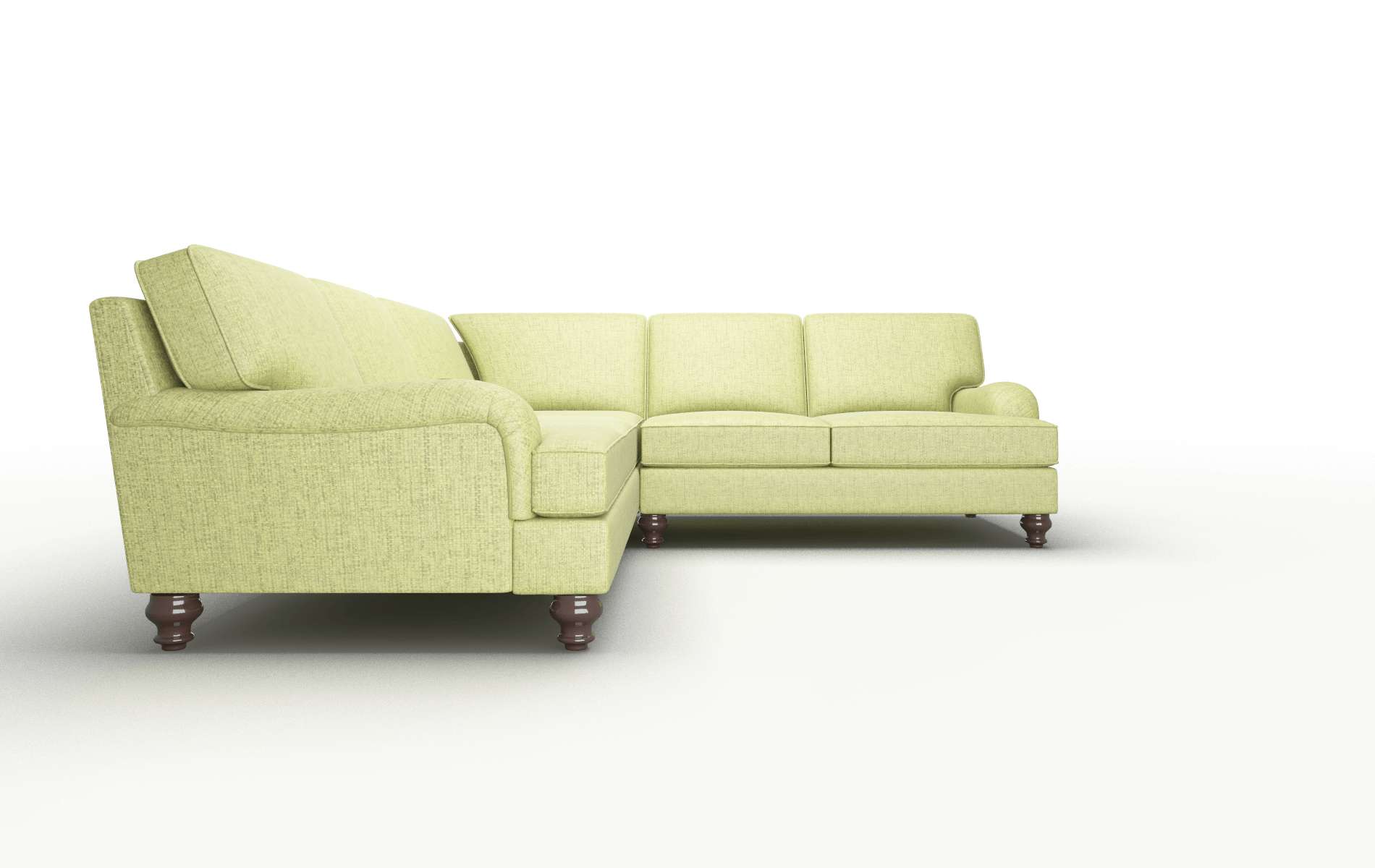 Hamilton Notion Appletini Sectional espresso legs 2