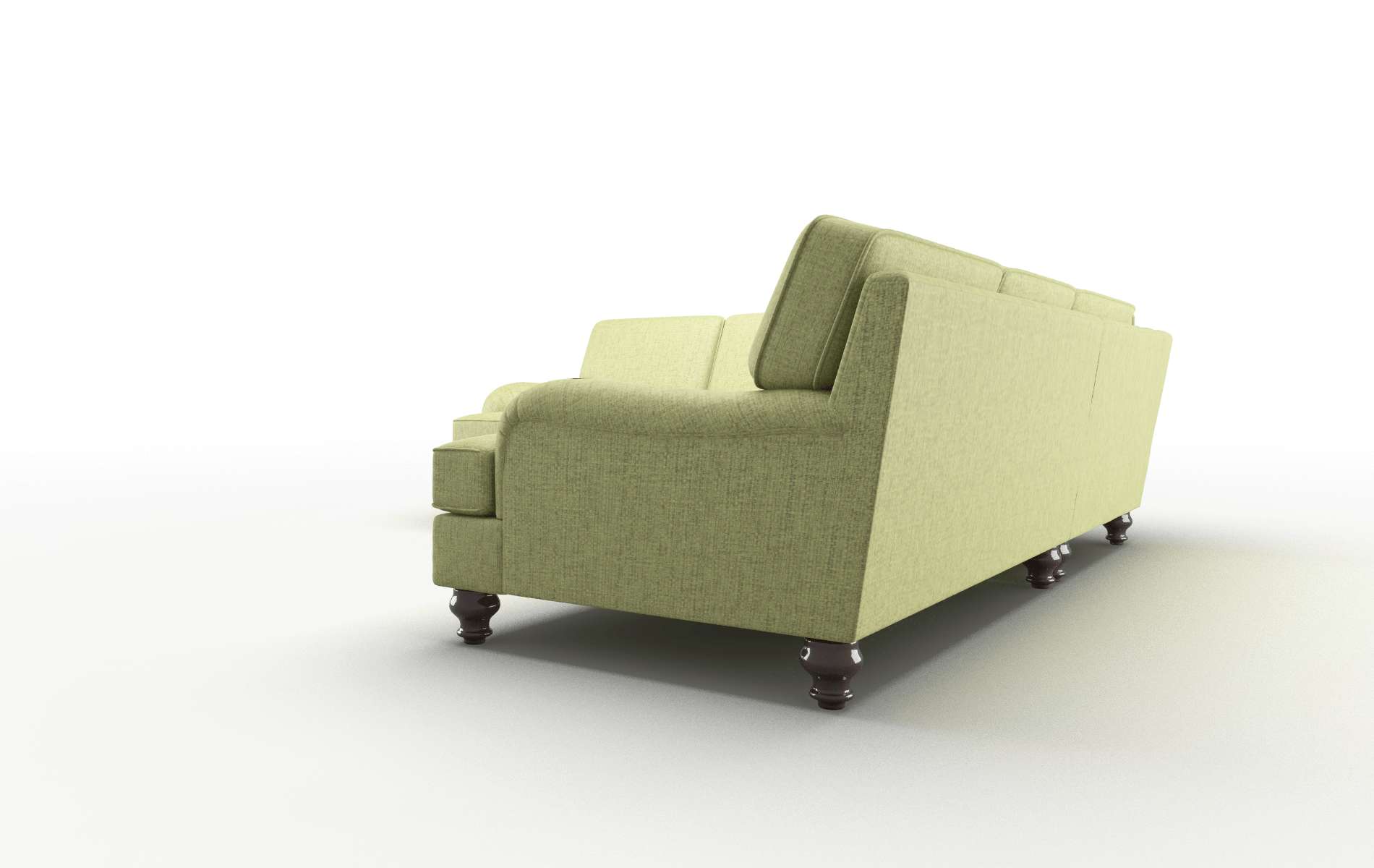 Hamilton Notion Appletini Sectional espresso legs 4