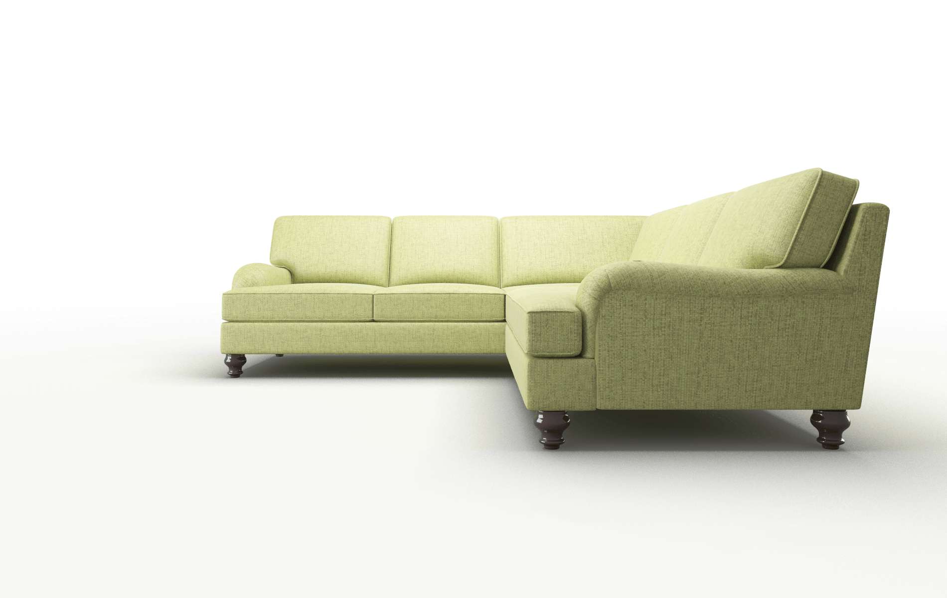 Hamilton Notion Appletini Sectional espresso legs 5