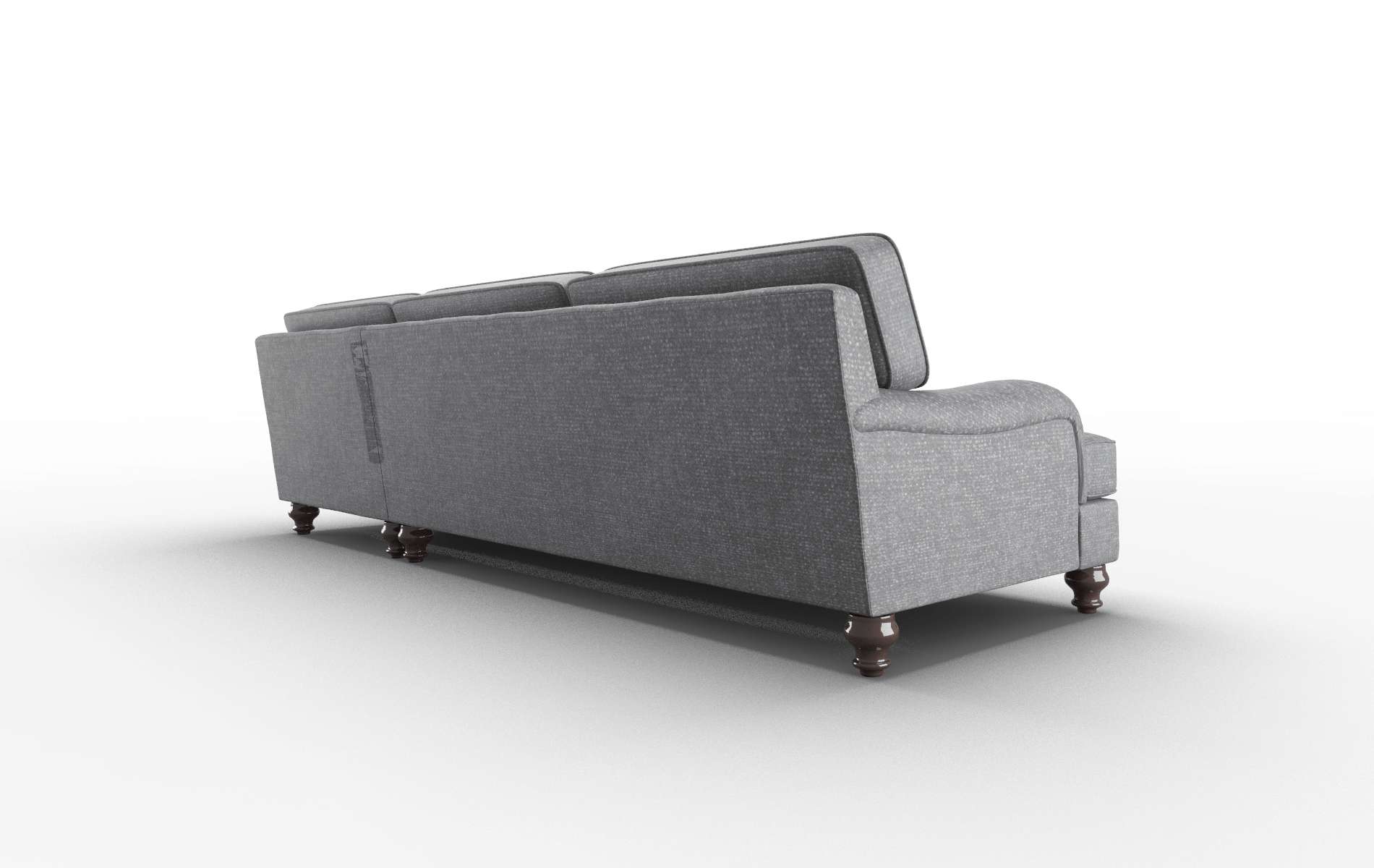 Hamilton Notion Graphite Panel espresso legs 5