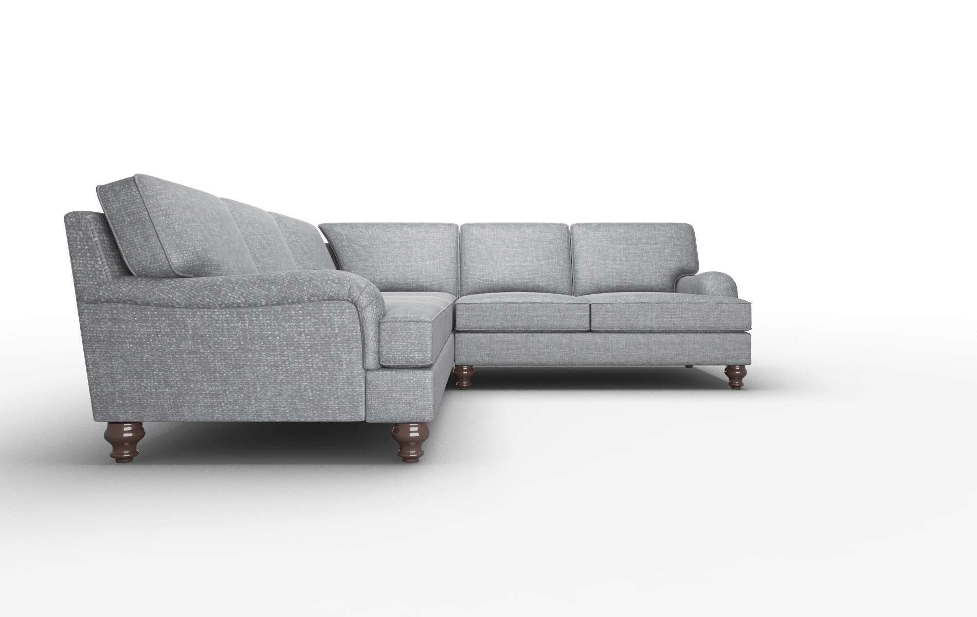Hamilton Notion Graphite Sectional espresso legs 2