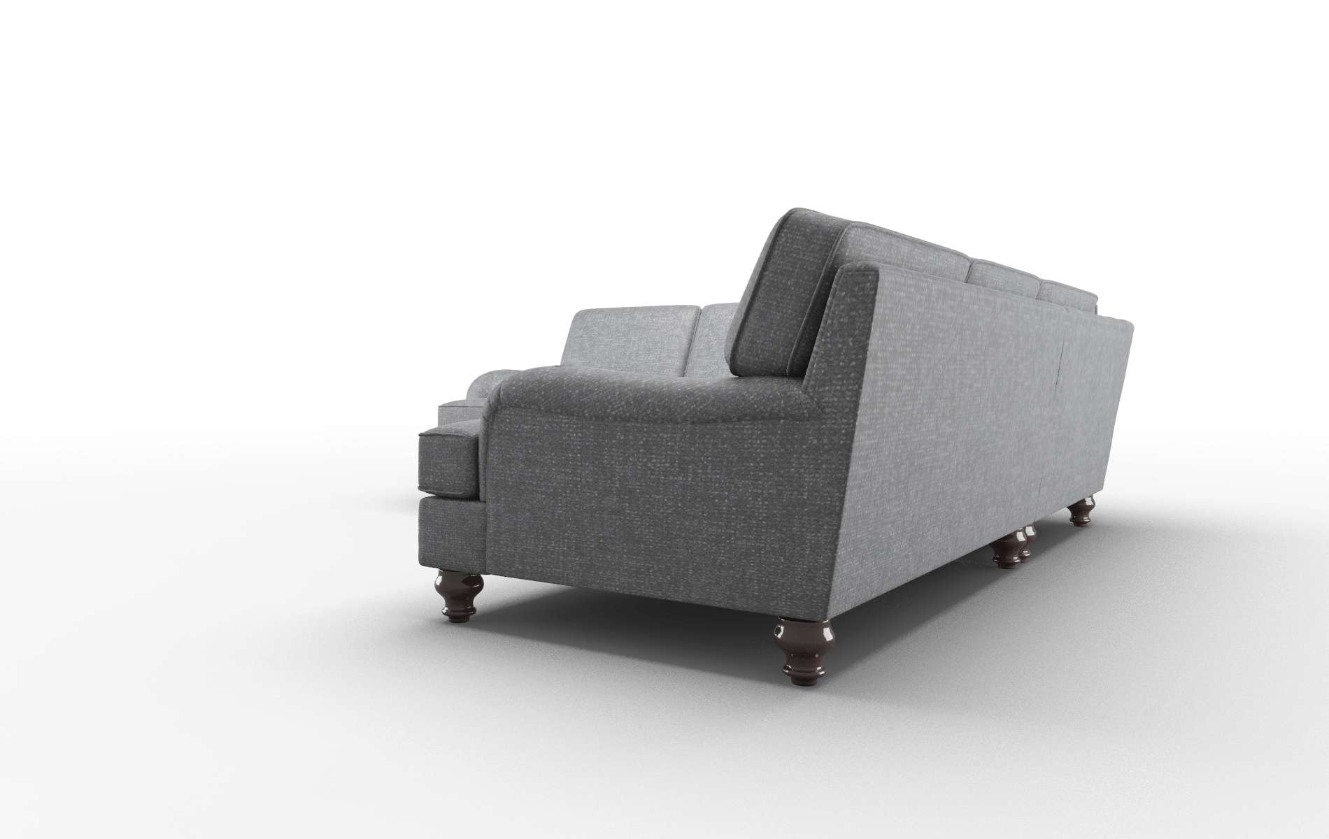 Hamilton Notion Graphite Sectional espresso legs 4