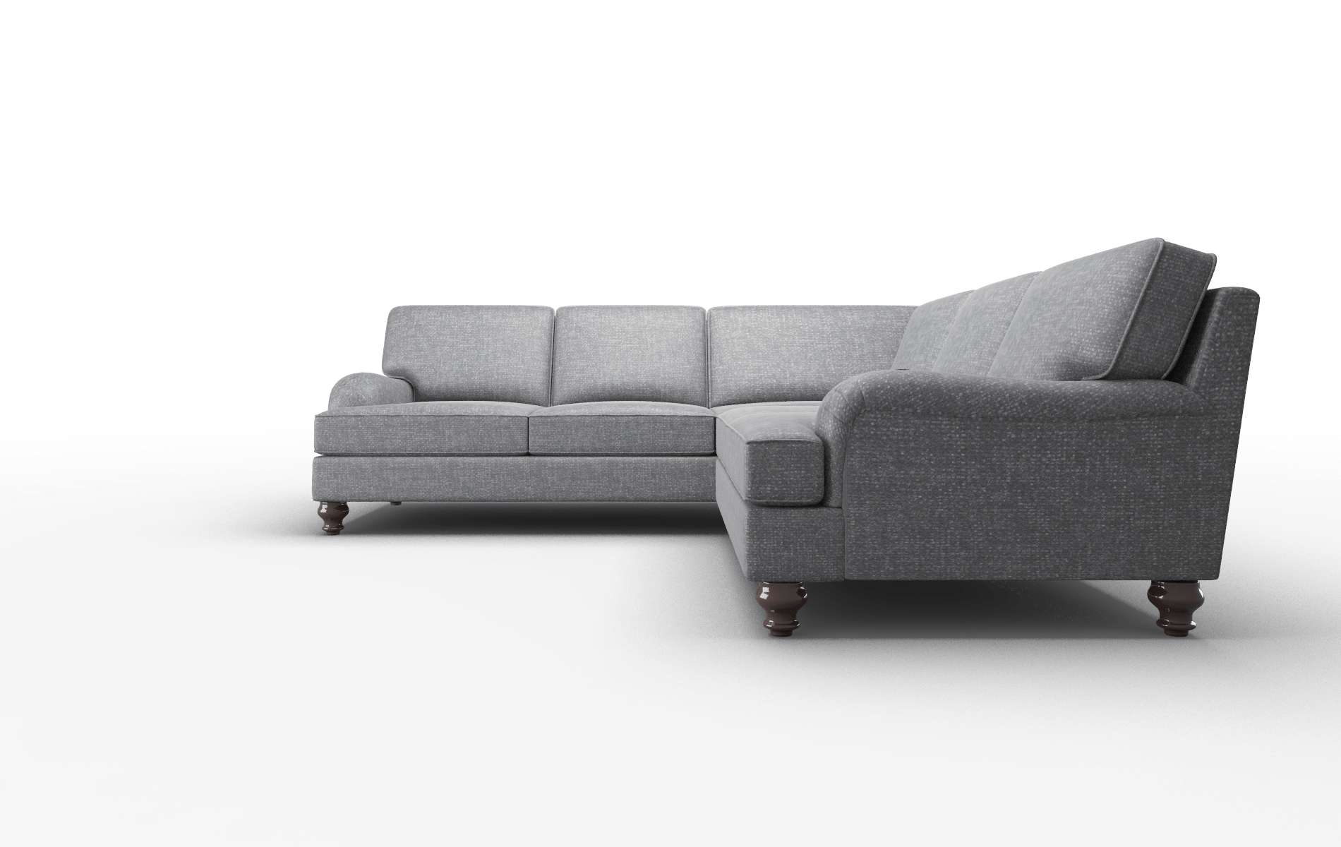 Hamilton Notion Graphite Sectional espresso legs 5