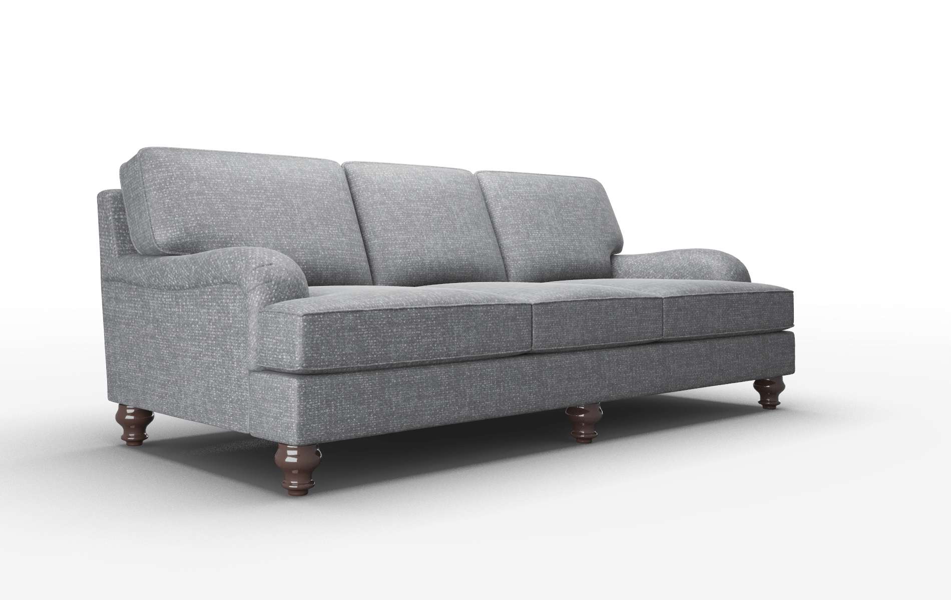 Hamilton Notion Graphite Sofa espresso legs 2