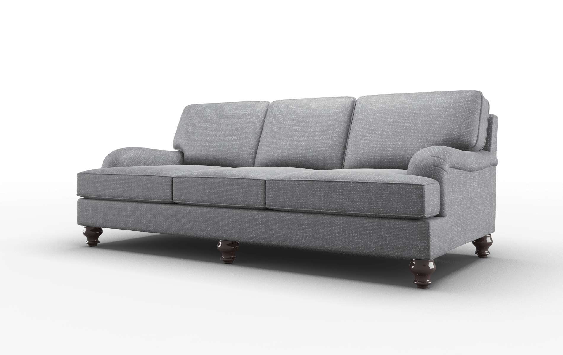 Hamilton Notion Graphite Sofa espresso legs 4