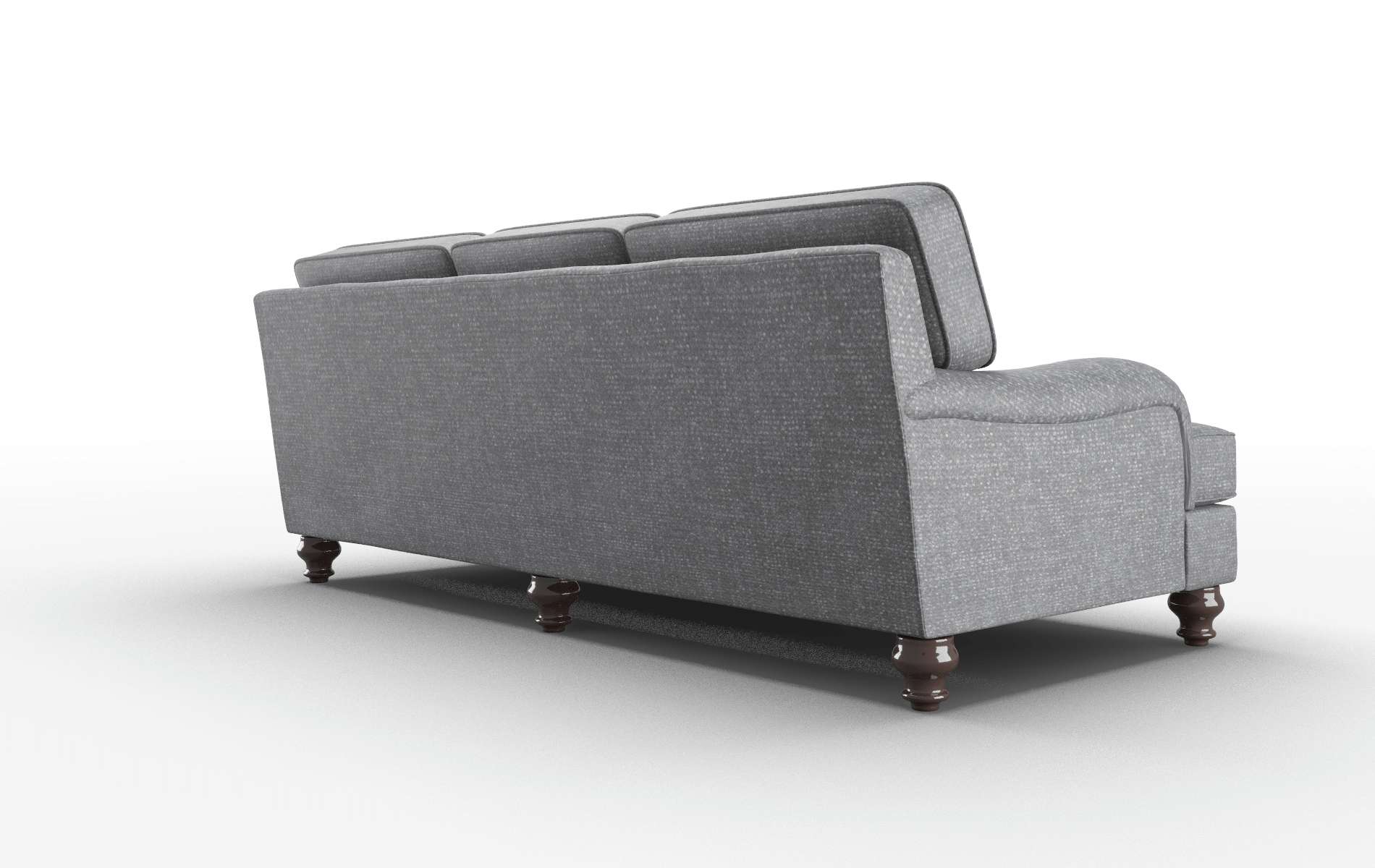 Hamilton Notion Graphite Sofa espresso legs 5