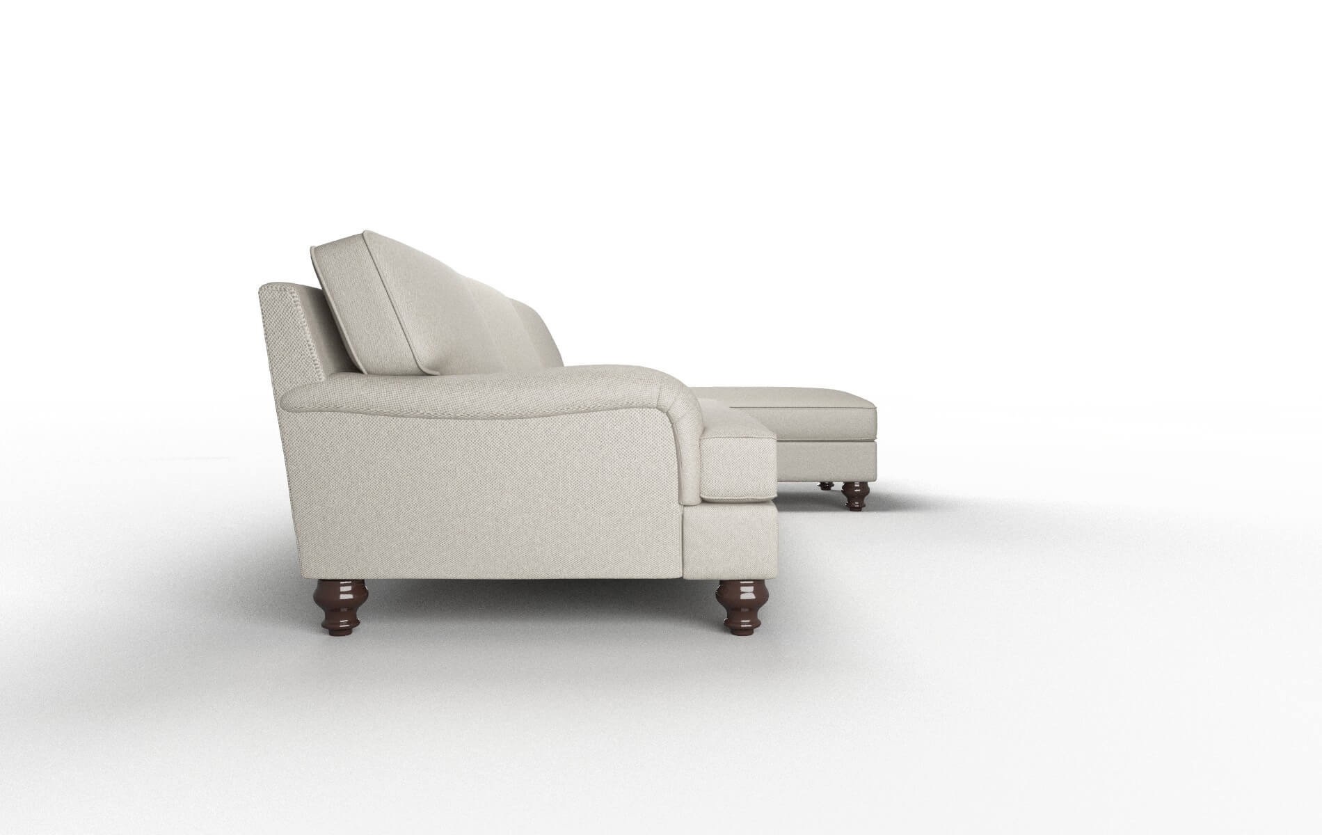 Hamilton Oscar Silver Panel espresso legs 3