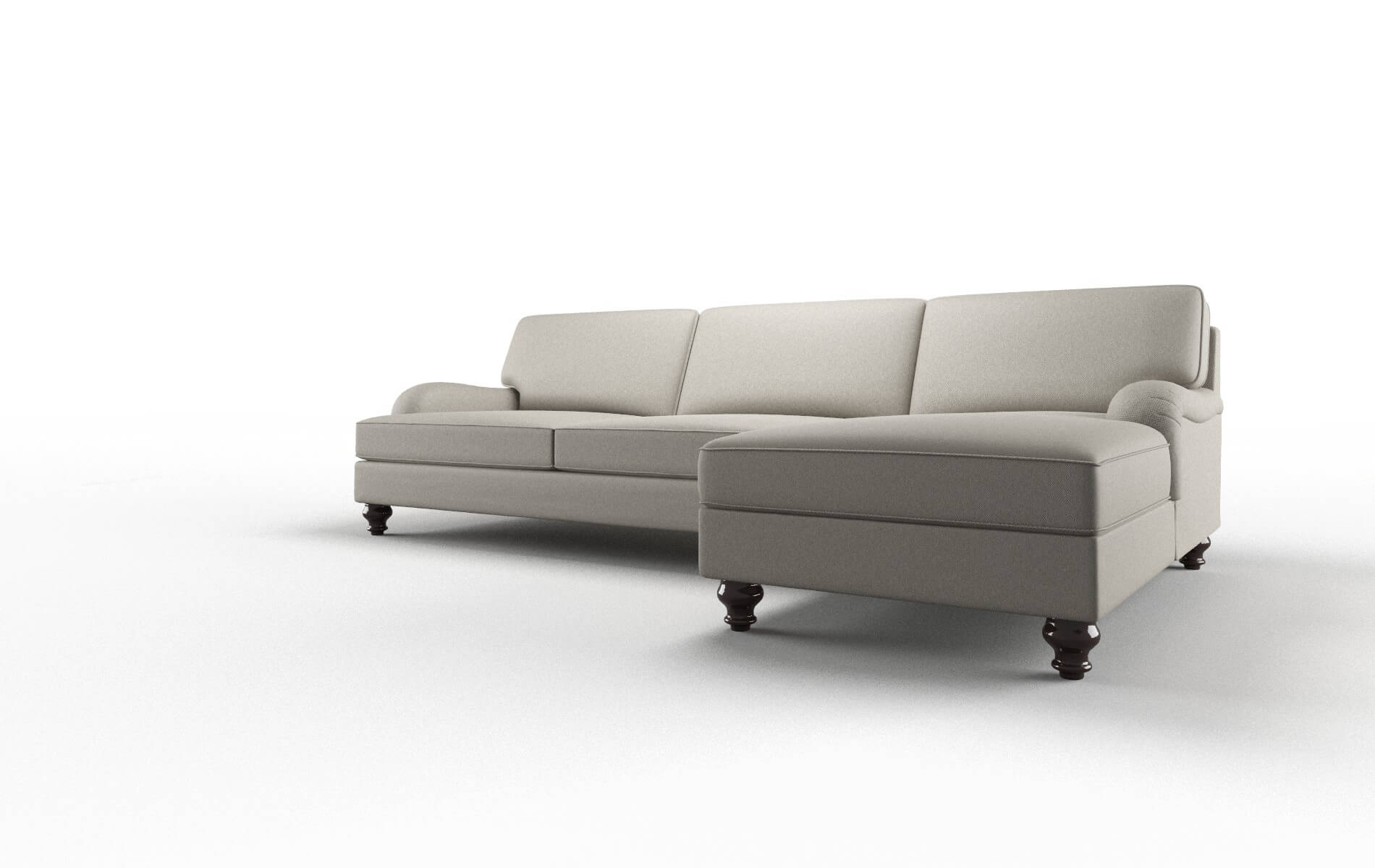 Hamilton Oscar Silver Panel espresso legs 4