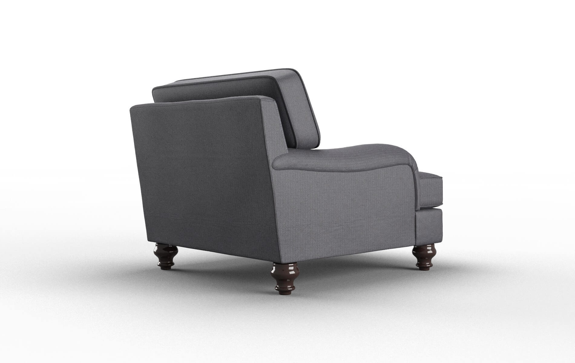 Hamilton Parker Charcoal Chair espresso legs 5