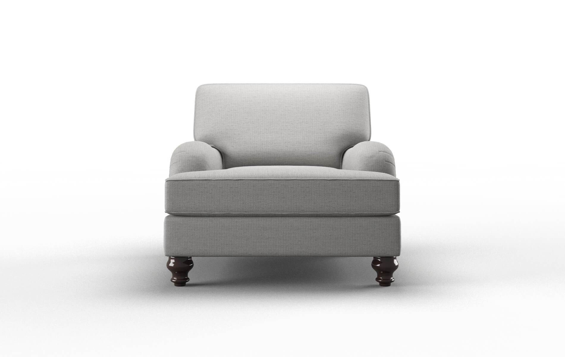 Hamilton Parker Silver Chair espresso legs 1