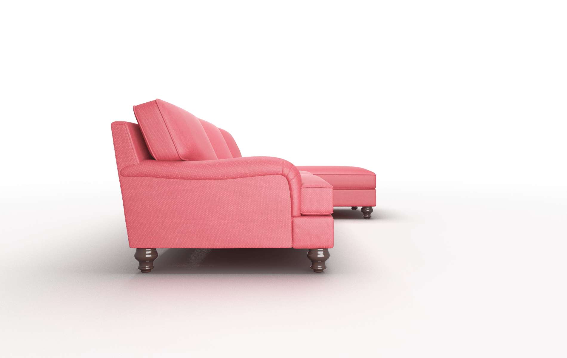 Hamilton Pauline Ruby Panel espresso legs 3