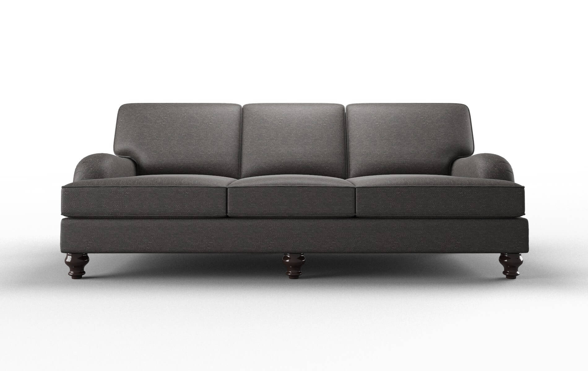 Hamilton Phoenix Chocolate Sofa espresso legs 1