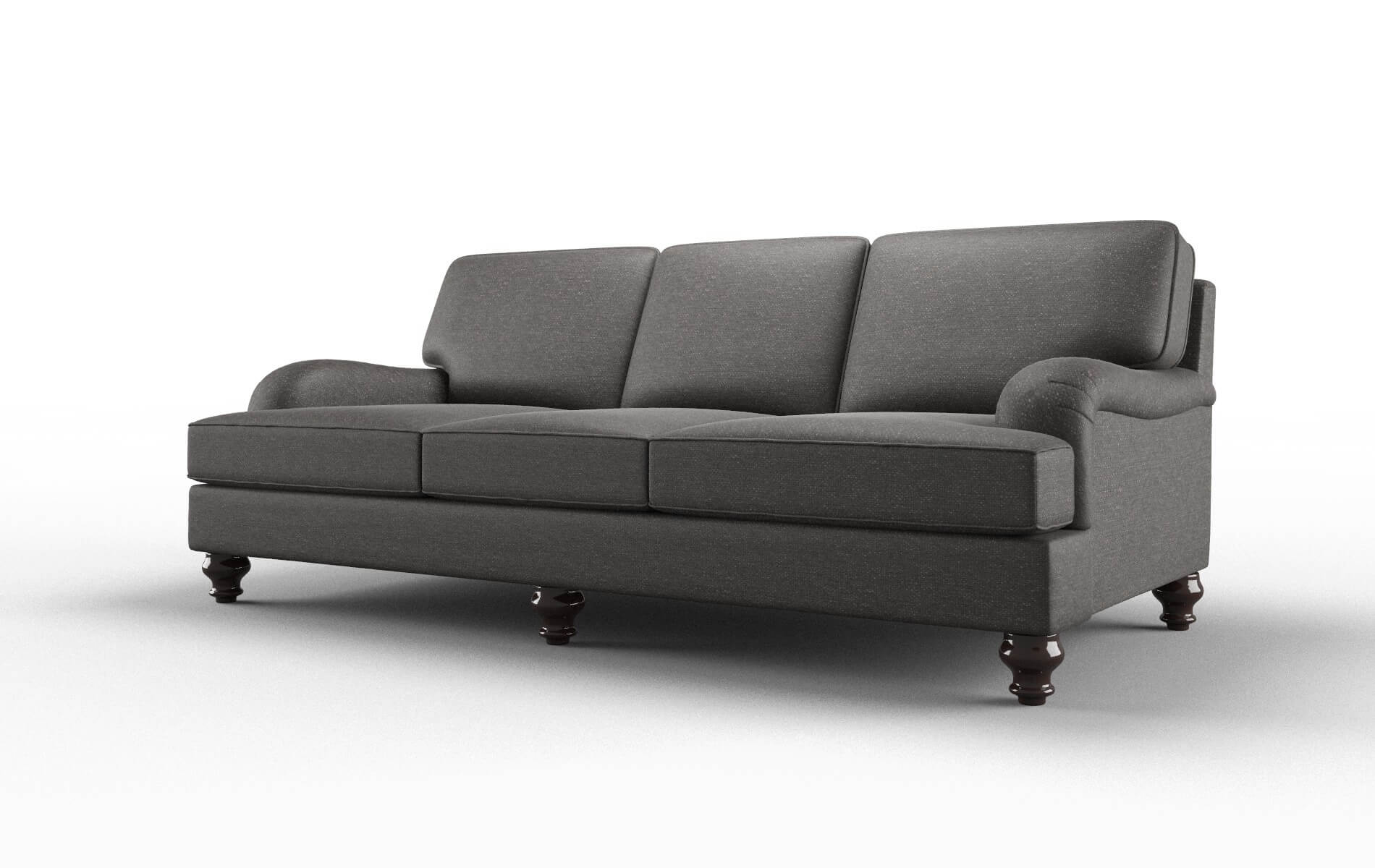 Hamilton Phoenix Chocolate Sofa espresso legs 4
