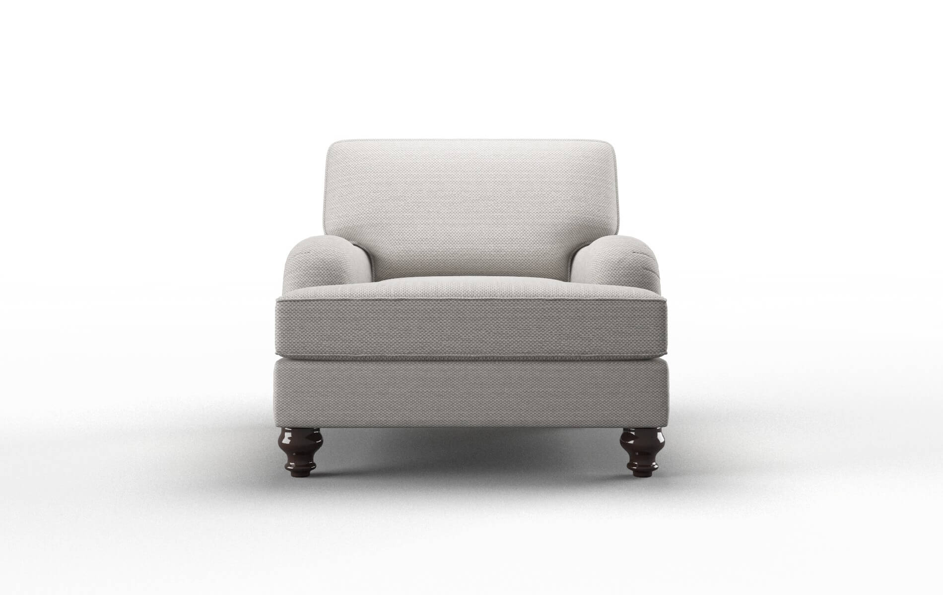 Hamilton Phoenix silver Chair Espresso Legs  1