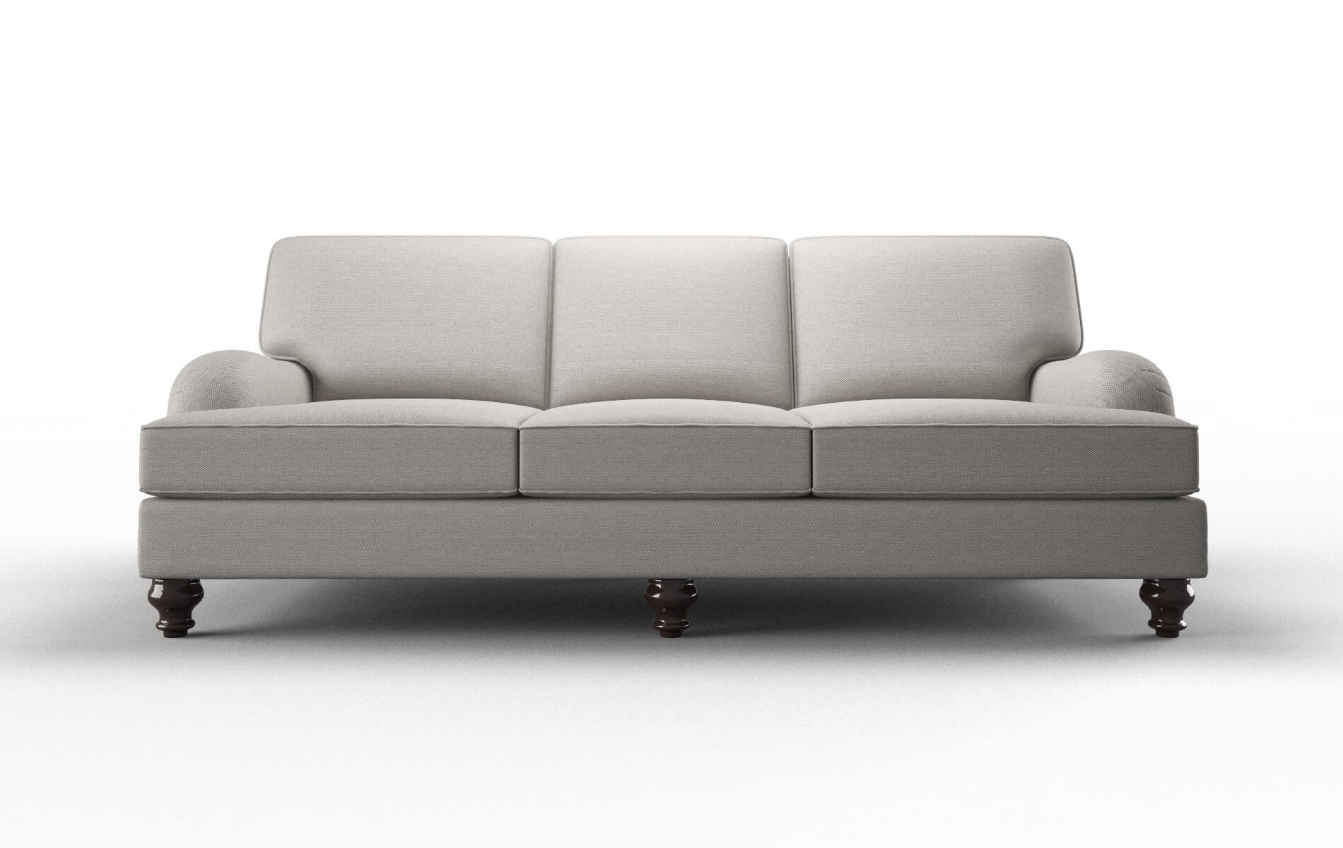 Hamilton Phoenix Sterling Sofa espresso legs 1