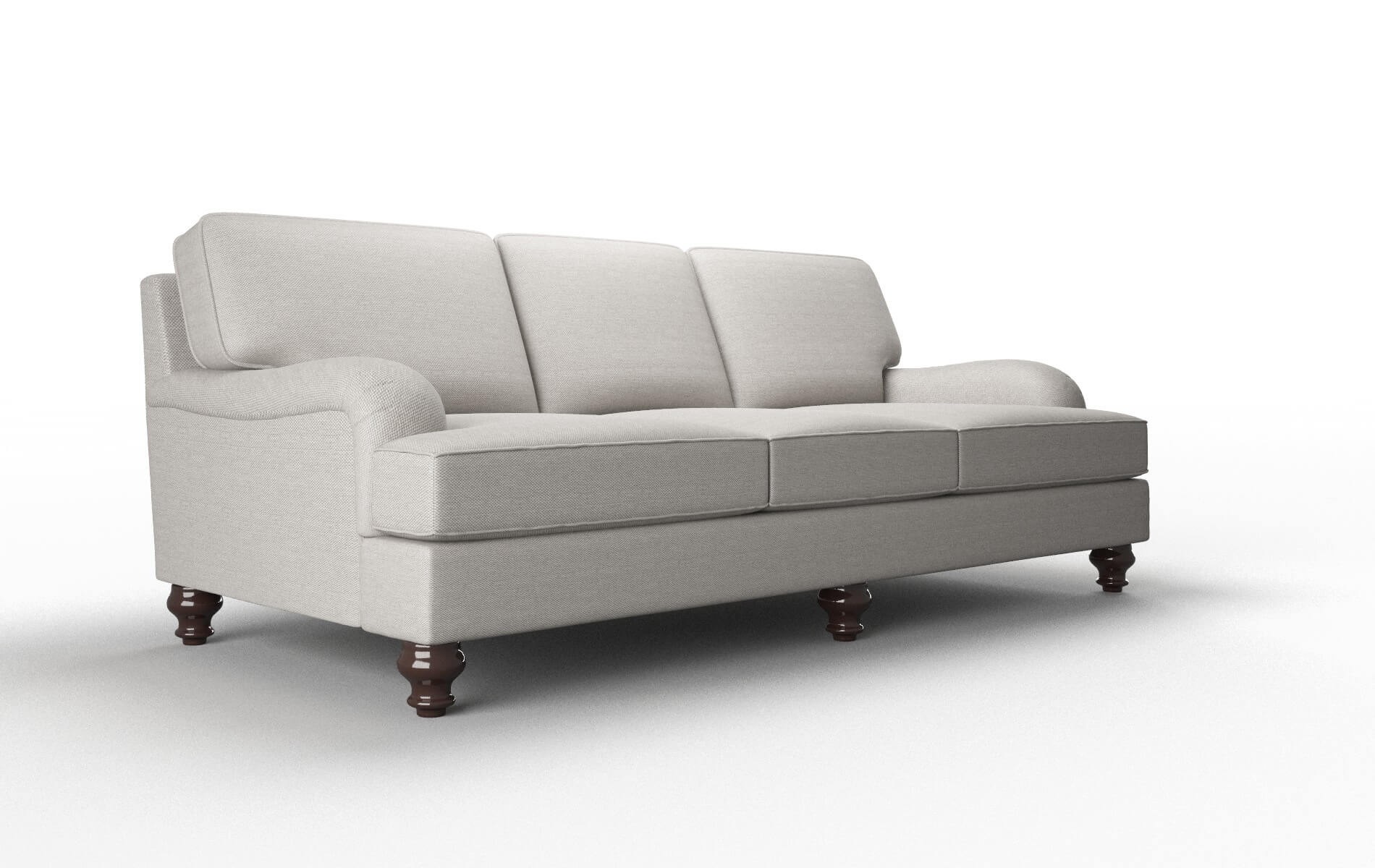 Hamilton Phoenix Sterling Sofa espresso legs 2