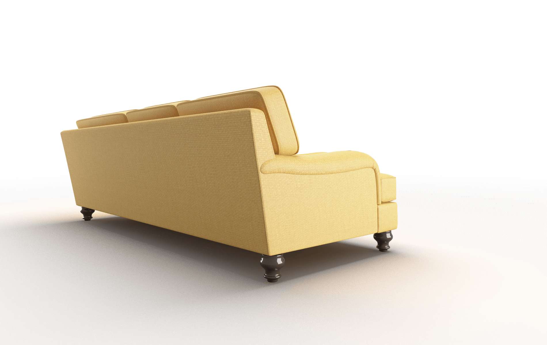 Hamilton Portland Dijon Sectional espresso legs 3