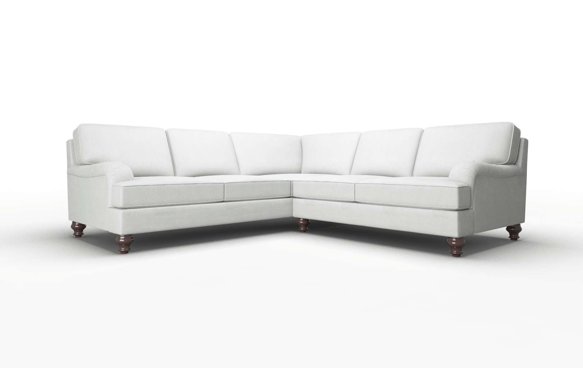 Hamilton Prisma Steam Sectional espresso legs 1