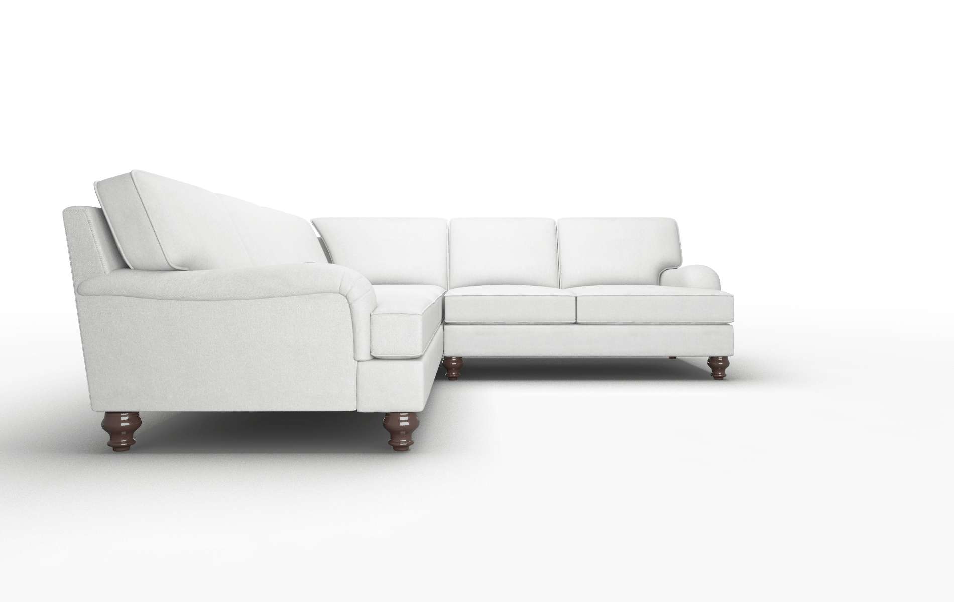 Hamilton Prisma Steam Sectional espresso legs 2