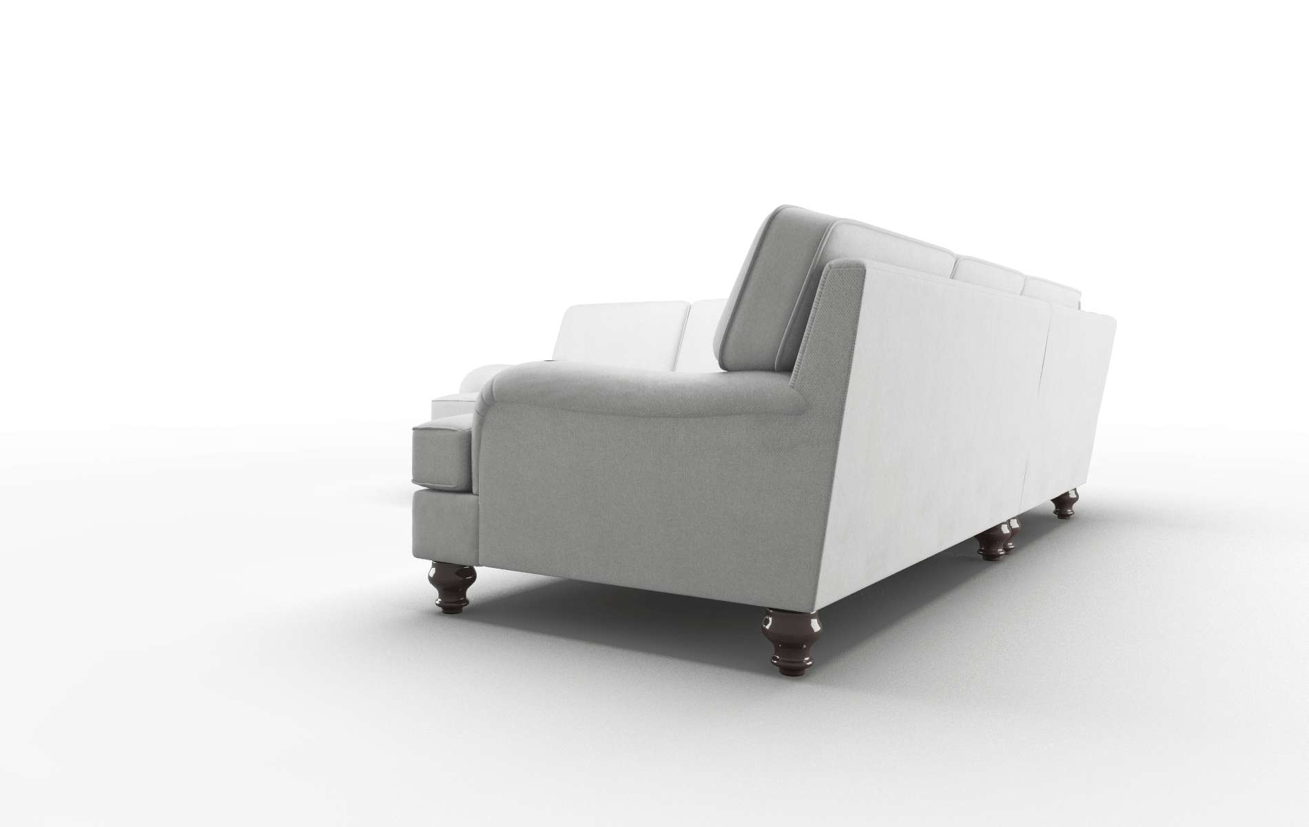 Hamilton Prisma Steam Sectional espresso legs 4