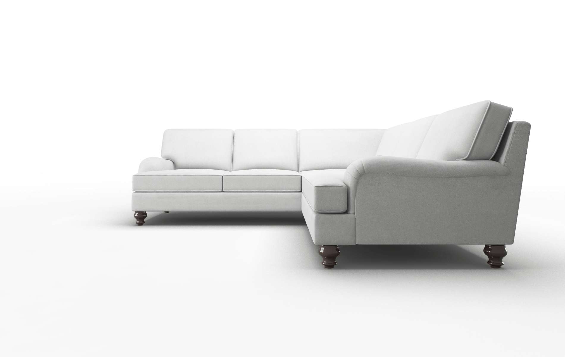 Hamilton Prisma Steam Sectional espresso legs 5
