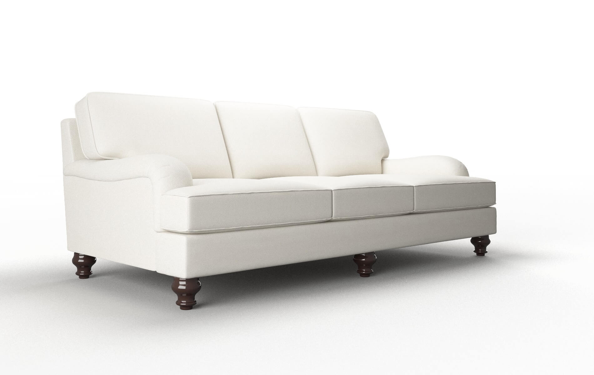 Hamilton R_prize Cream Sofa espresso legs 2