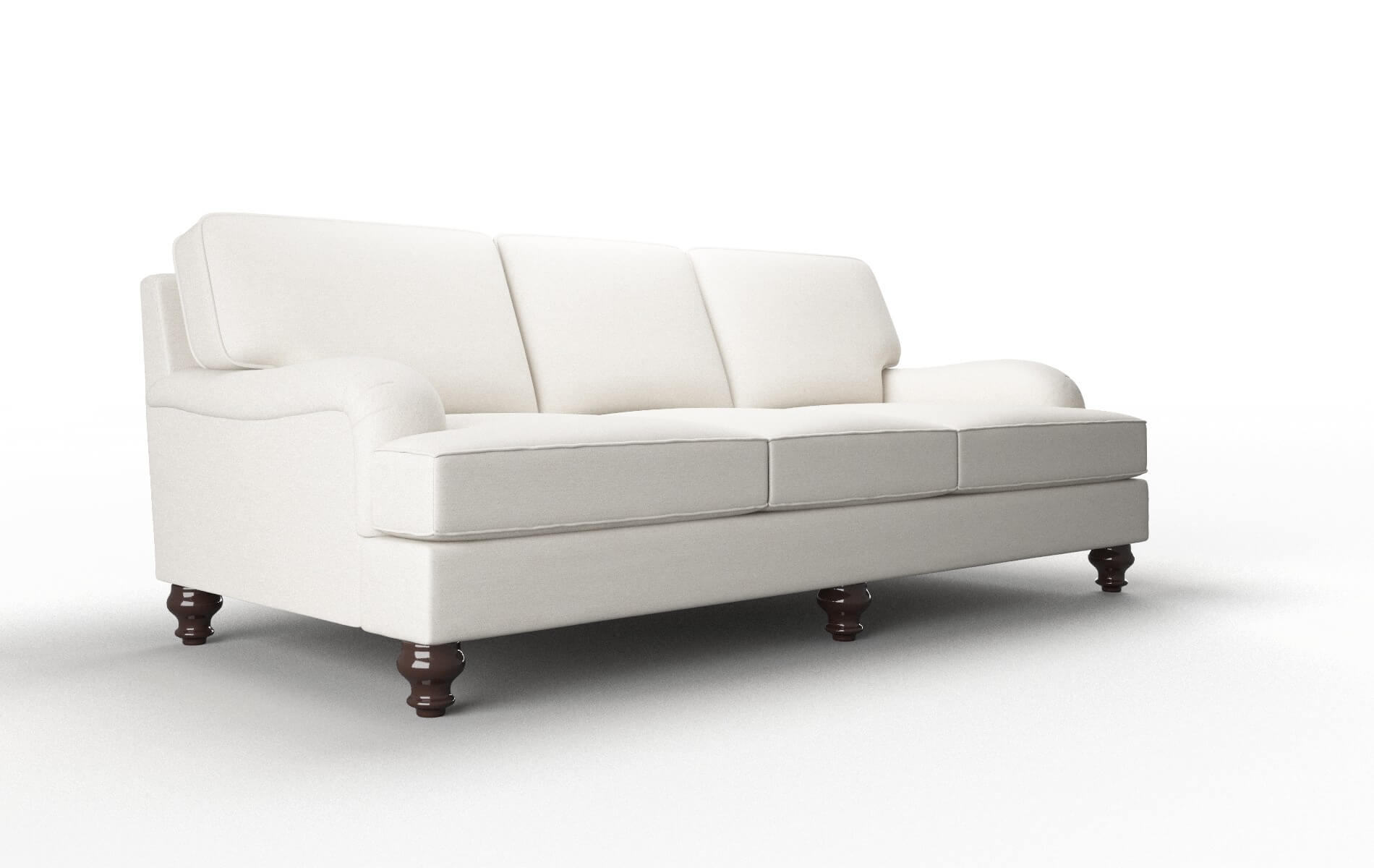 Hamilton Redondo Pearl Sofa espresso legs 2