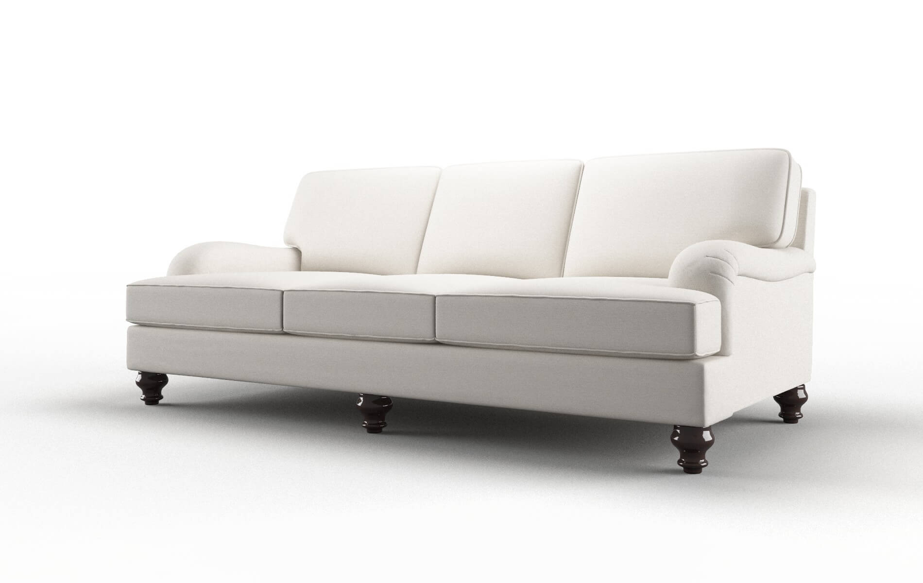 Hamilton Redondo Pearl Sofa espresso legs 4