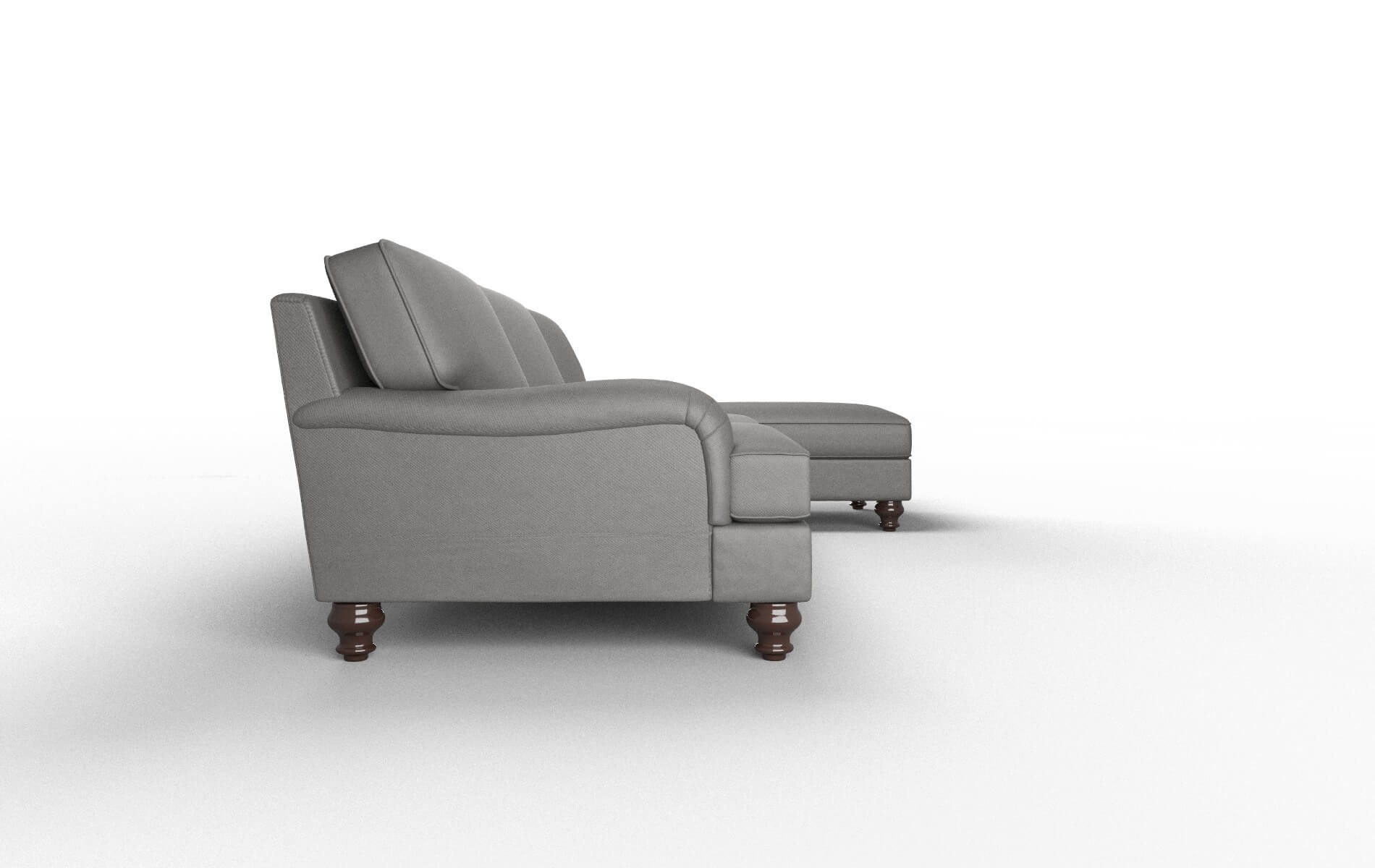 Hamilton Rocket Charcoal Panel espresso legs 3