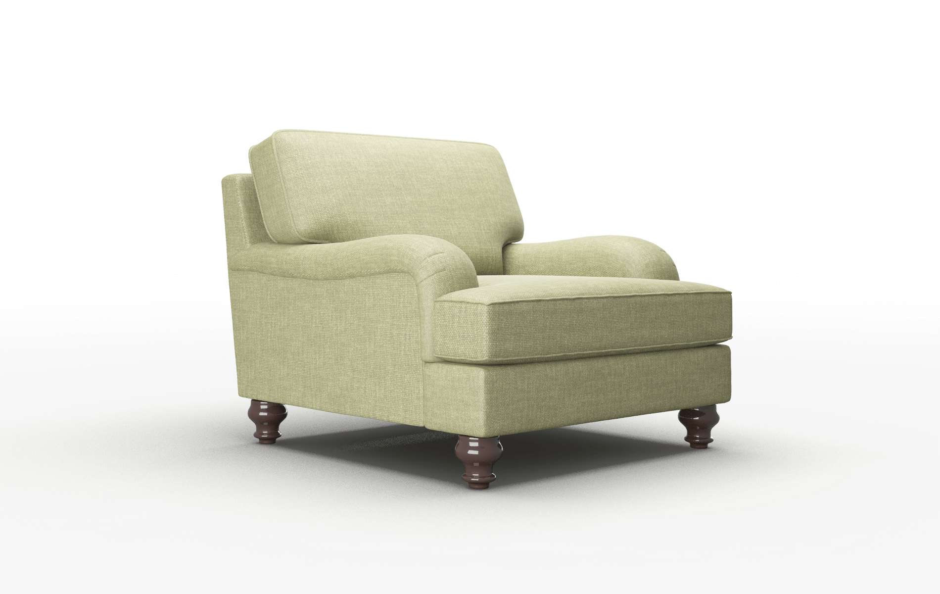 Hamilton Rocket Evergreen Chair espresso legs 2