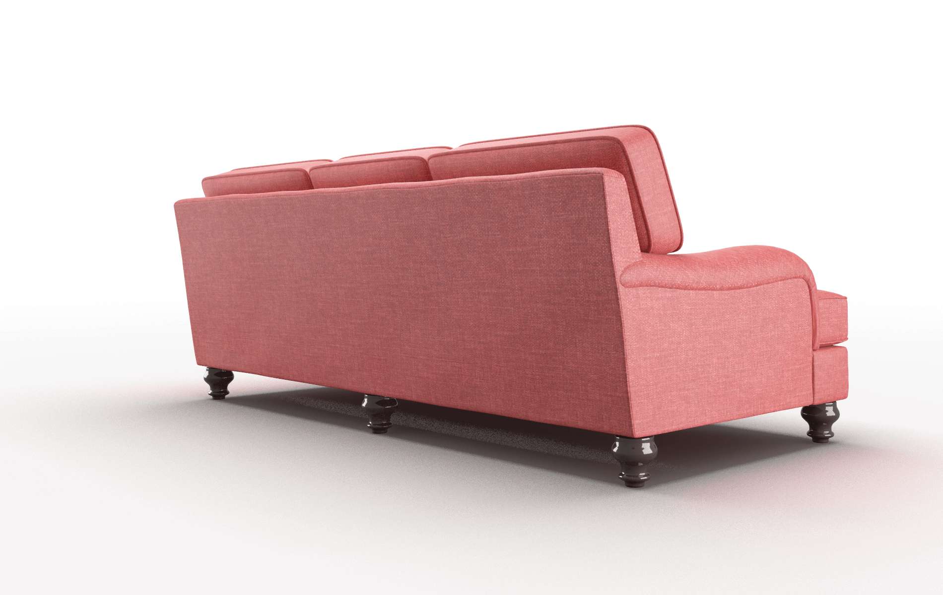 Hamilton Royale Berry Sofa espresso legs 5