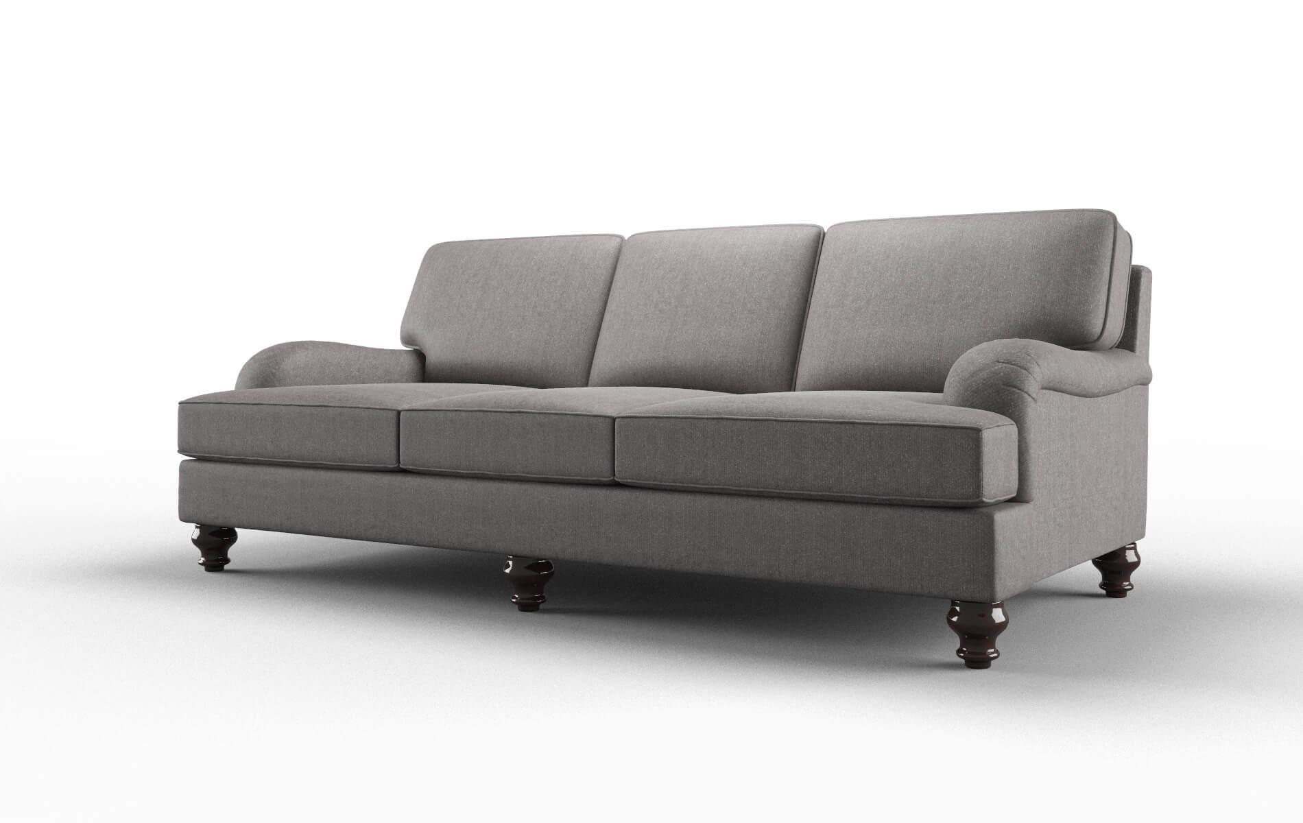 Hamilton Sasha Granite Sofa espresso legs 4