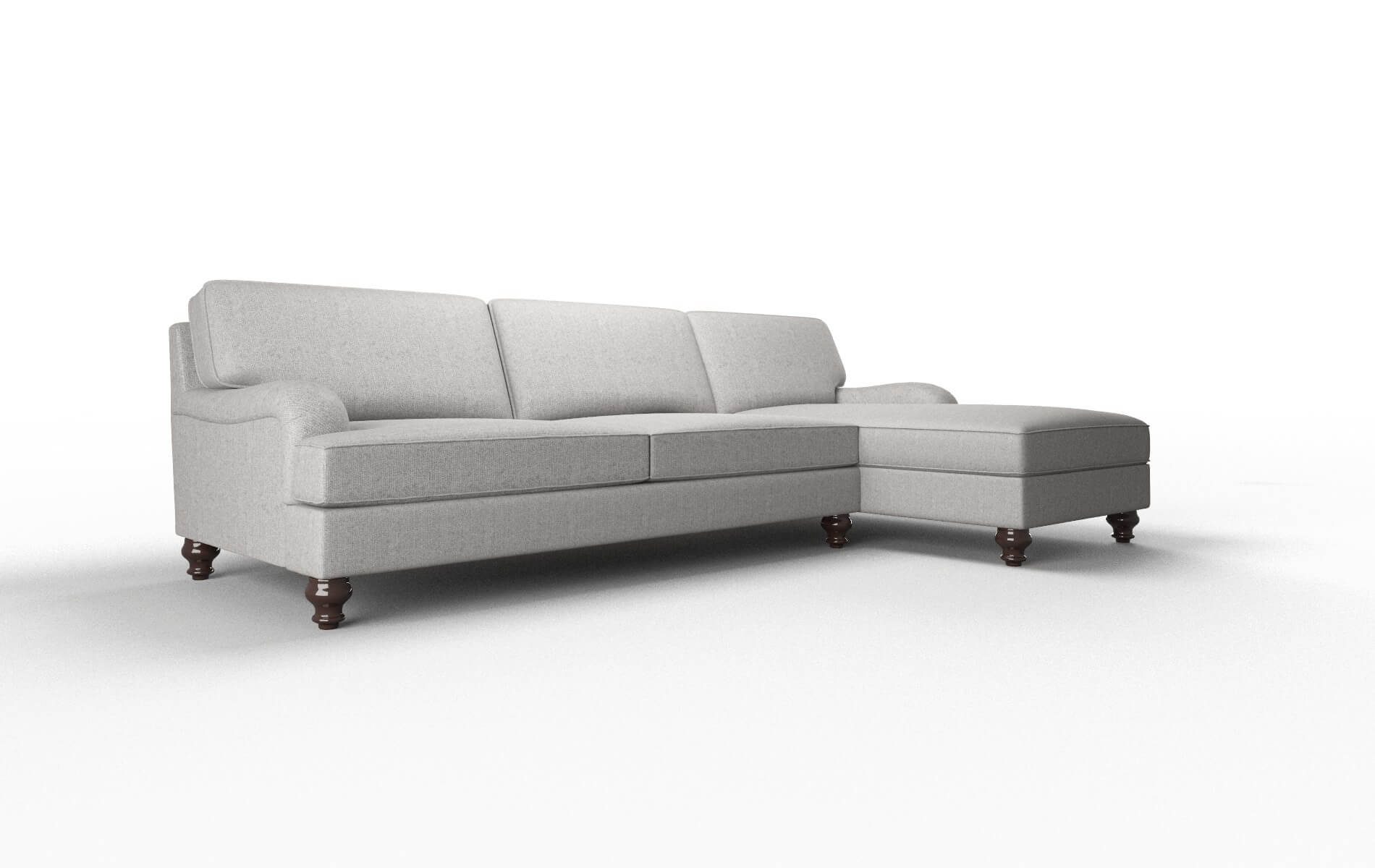 Hamilton Sasha Silver Panel espresso legs 2