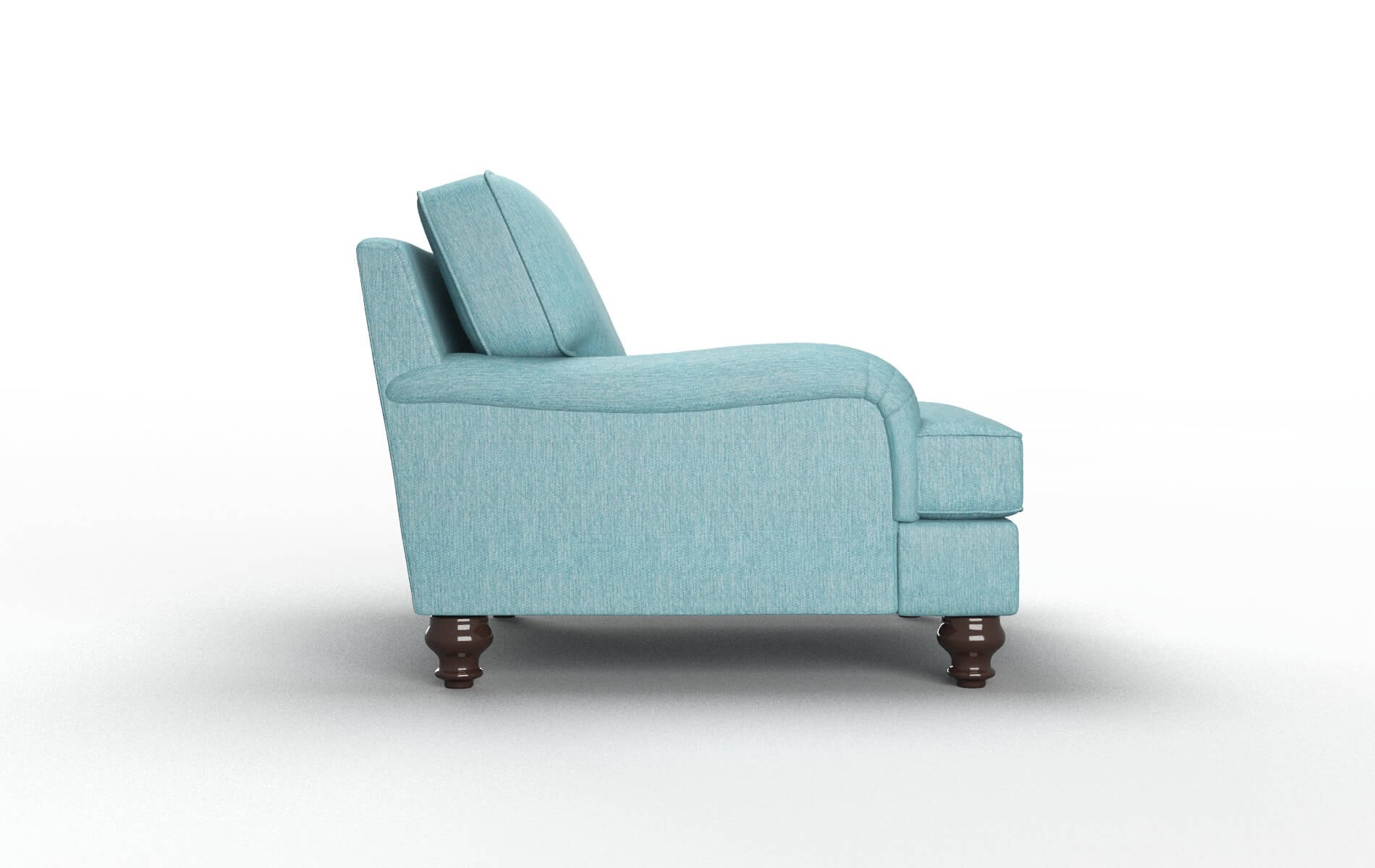 Hamilton Sorrento Denim Chair espresso legs 3