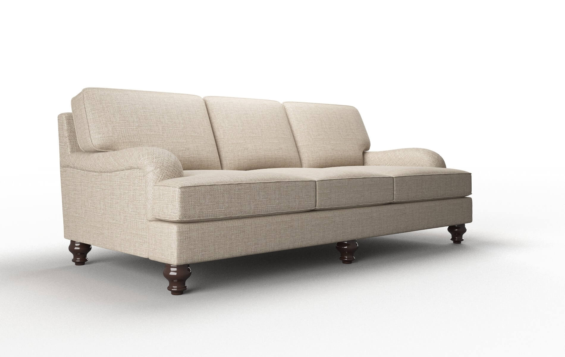 Hamilton Sosoftness 74 Sofa espresso legs 2