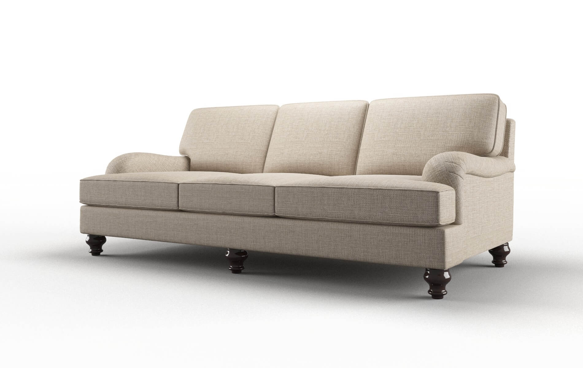Hamilton Sosoftness 74 Sofa espresso legs 4