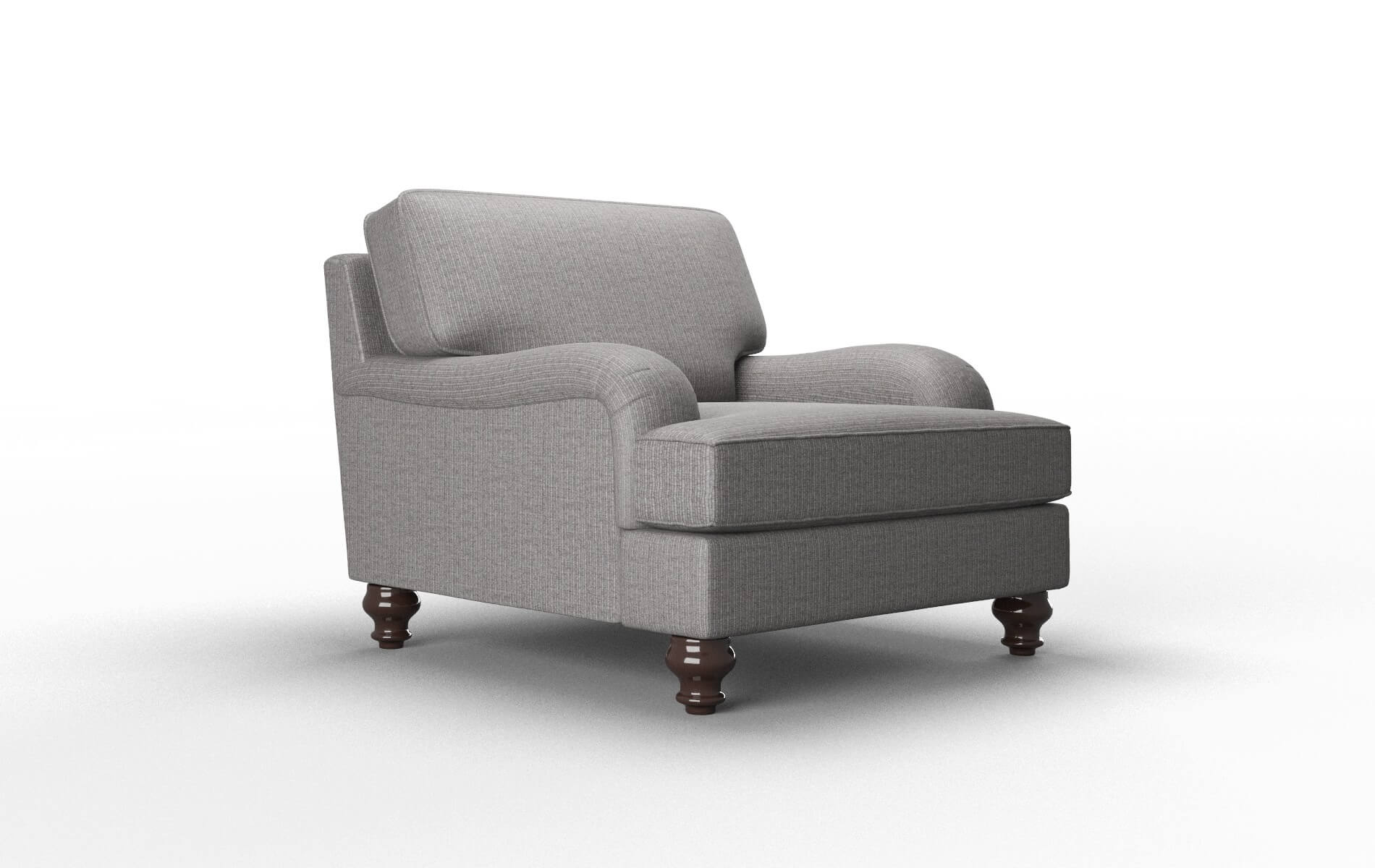 Hamilton Terrain Oatmeal Chair espresso legs 2