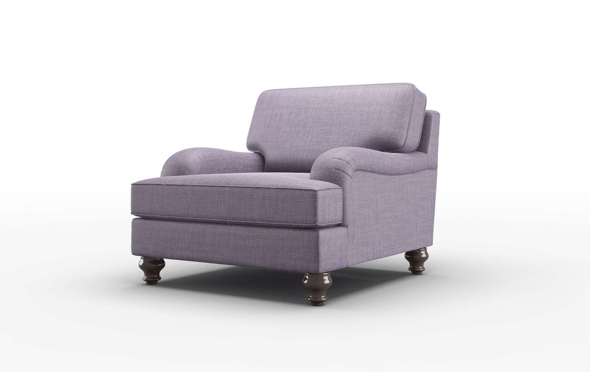 Hamilton Tess Blackberry Chair espresso legs 4