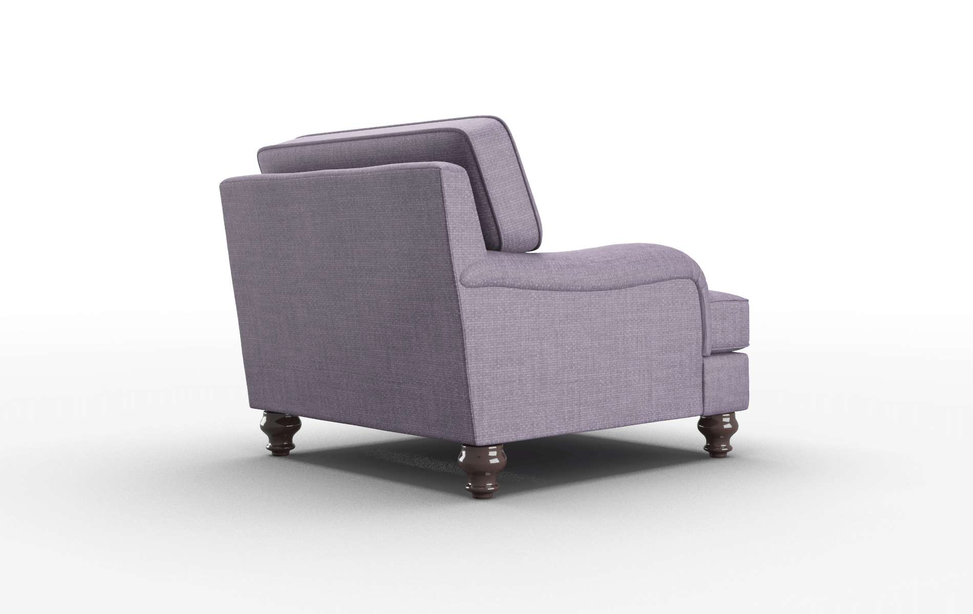 Hamilton Tess Blackberry Chair espresso legs 5