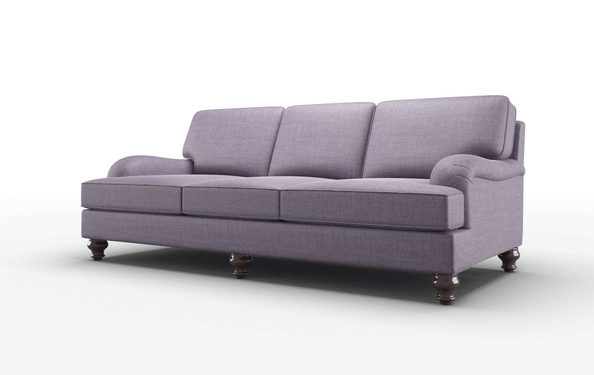 Hamilton Tess Blackberry Sofa espresso legs 4
