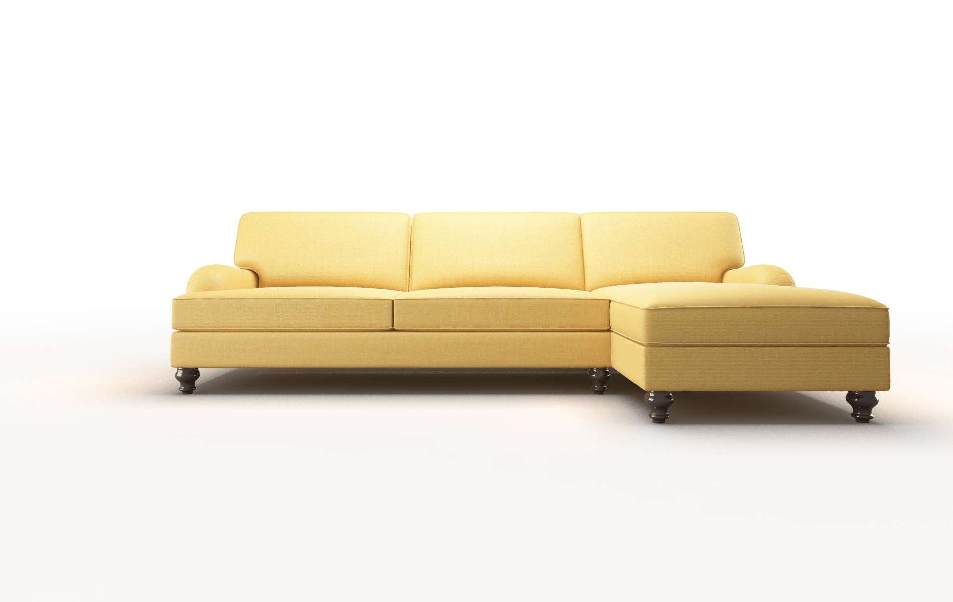 Hamilton Tess Turmeric Panel espresso legs 1