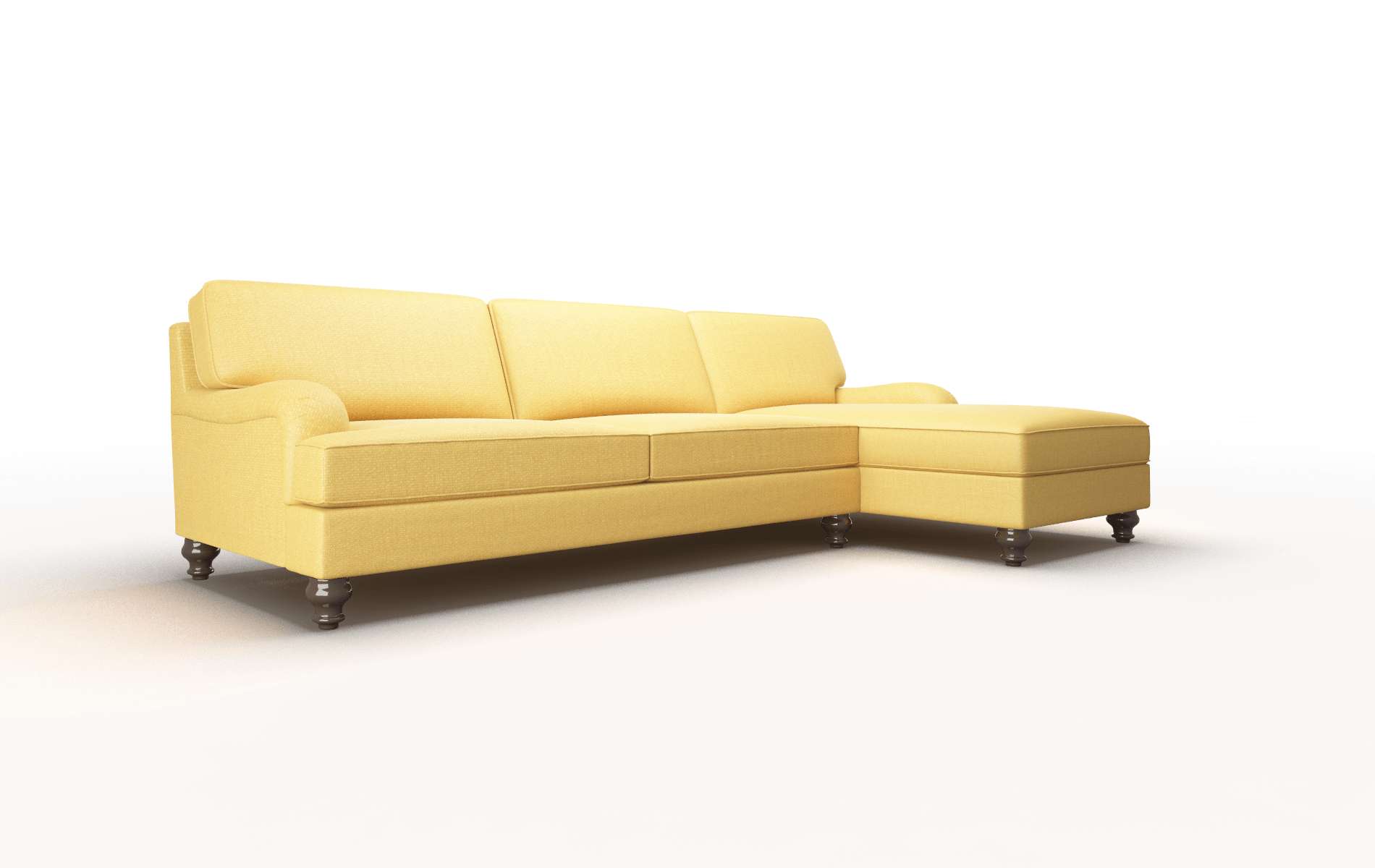 Hamilton Tess Turmeric Panel espresso legs 2
