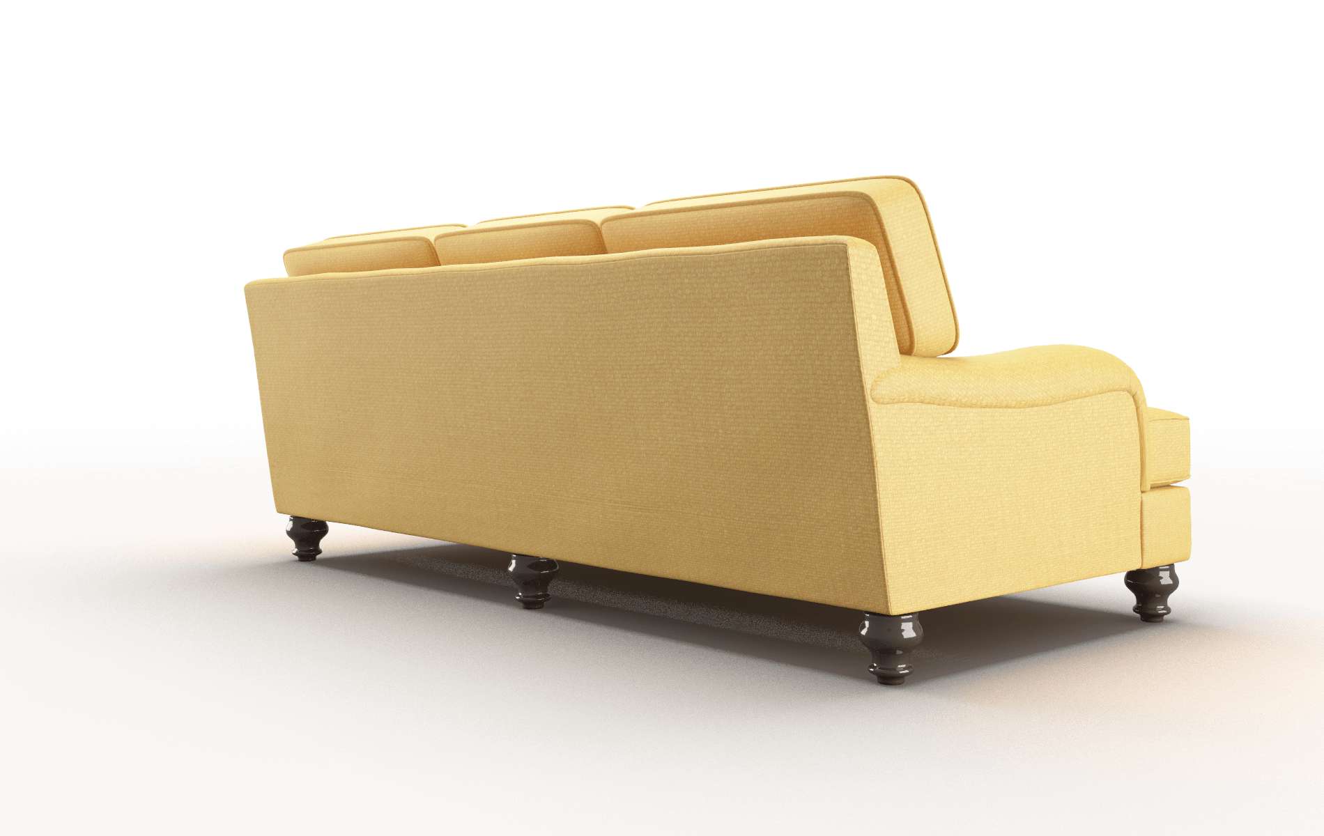 Hamilton Tess Turmeric Sofa espresso legs 5