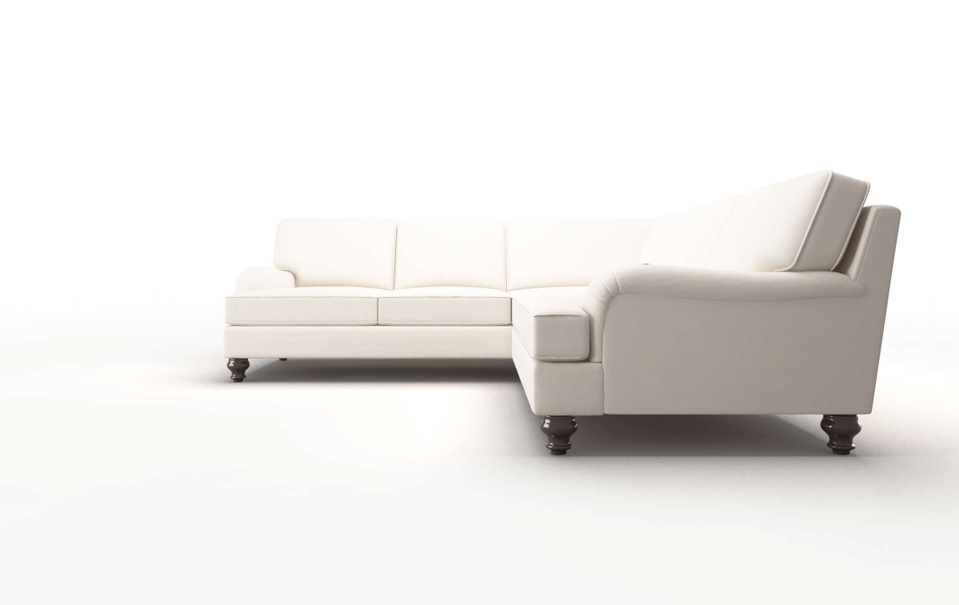 Hamilton Urban_d Snow Sectional espresso legs 5