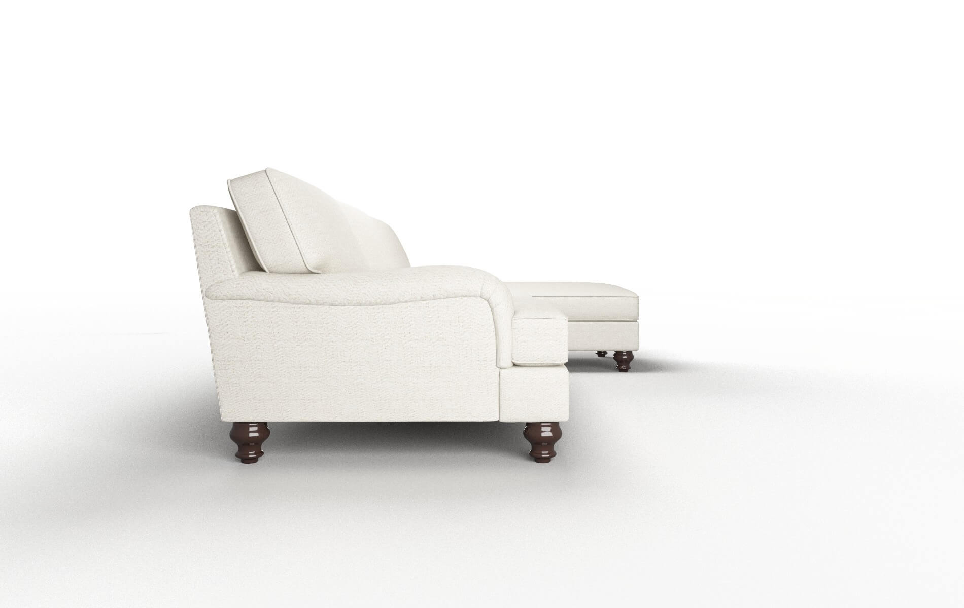 Hamilton Venus Cream Panel espresso legs 3