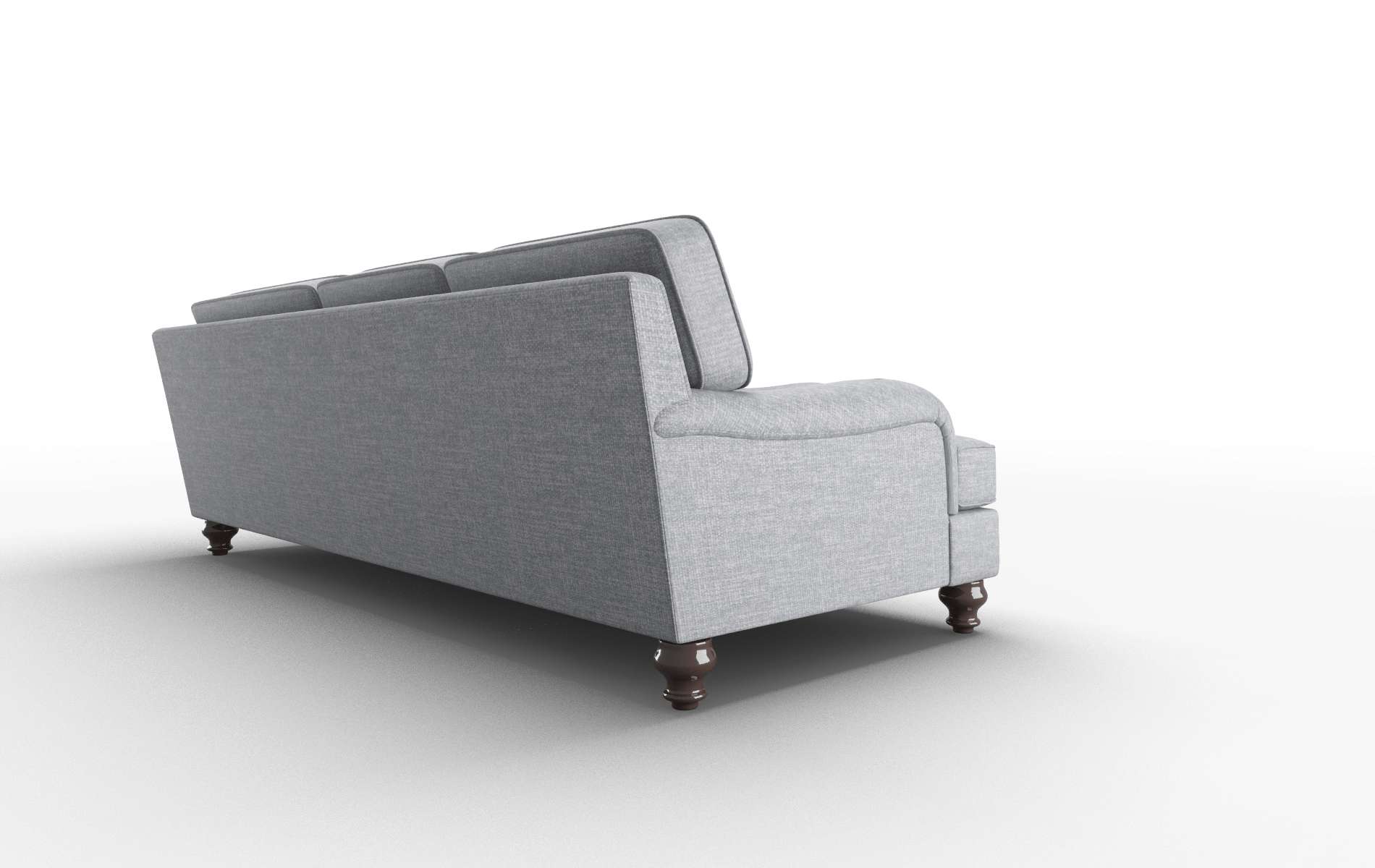 Hamilton Venus Mist Sectional espresso legs 3