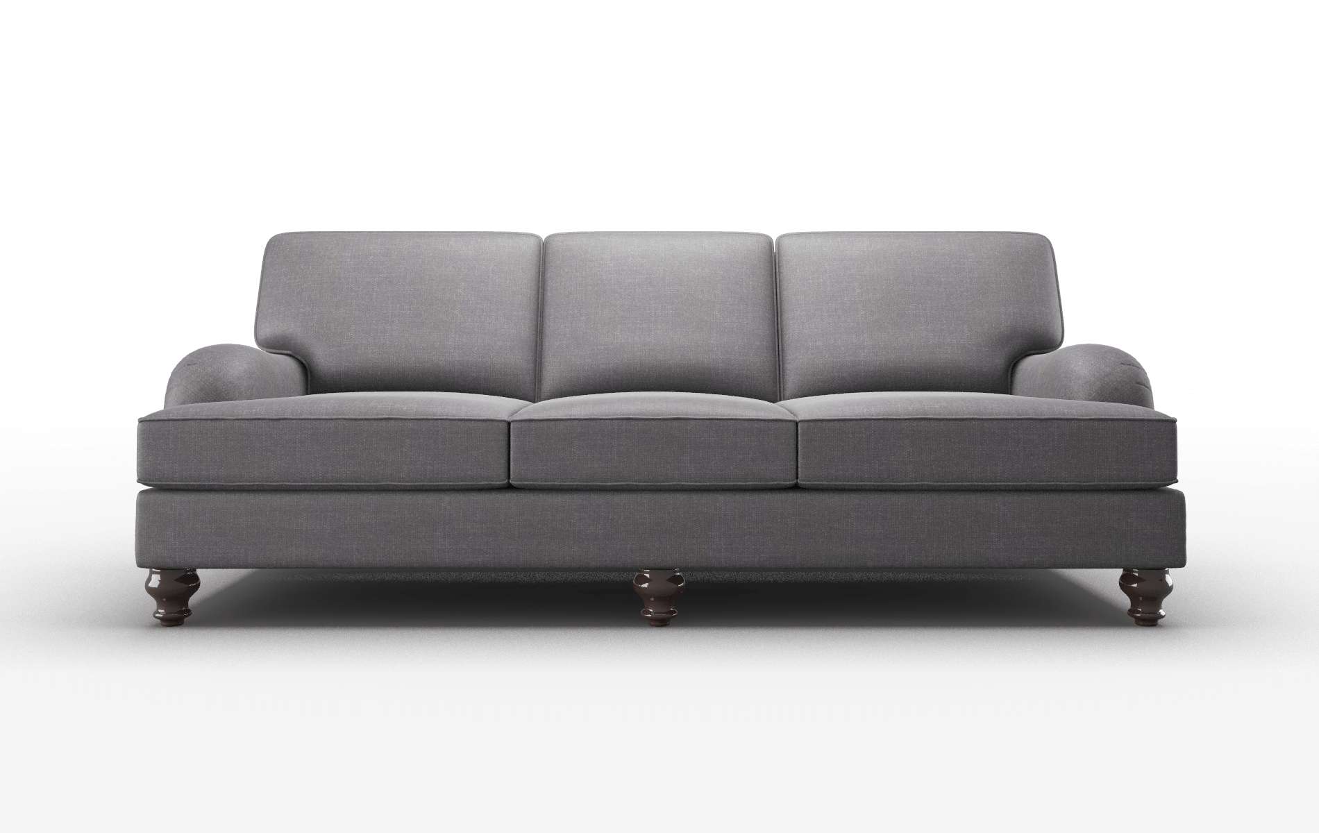 Hamilton Venus Onyx Sofa espresso legs 1