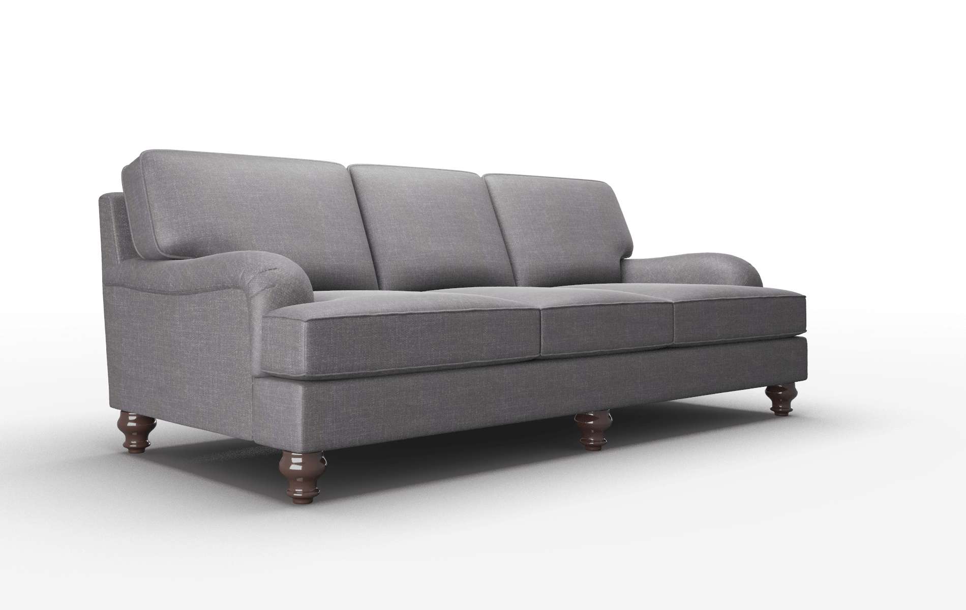 Hamilton Venus Onyx Sofa espresso legs 2